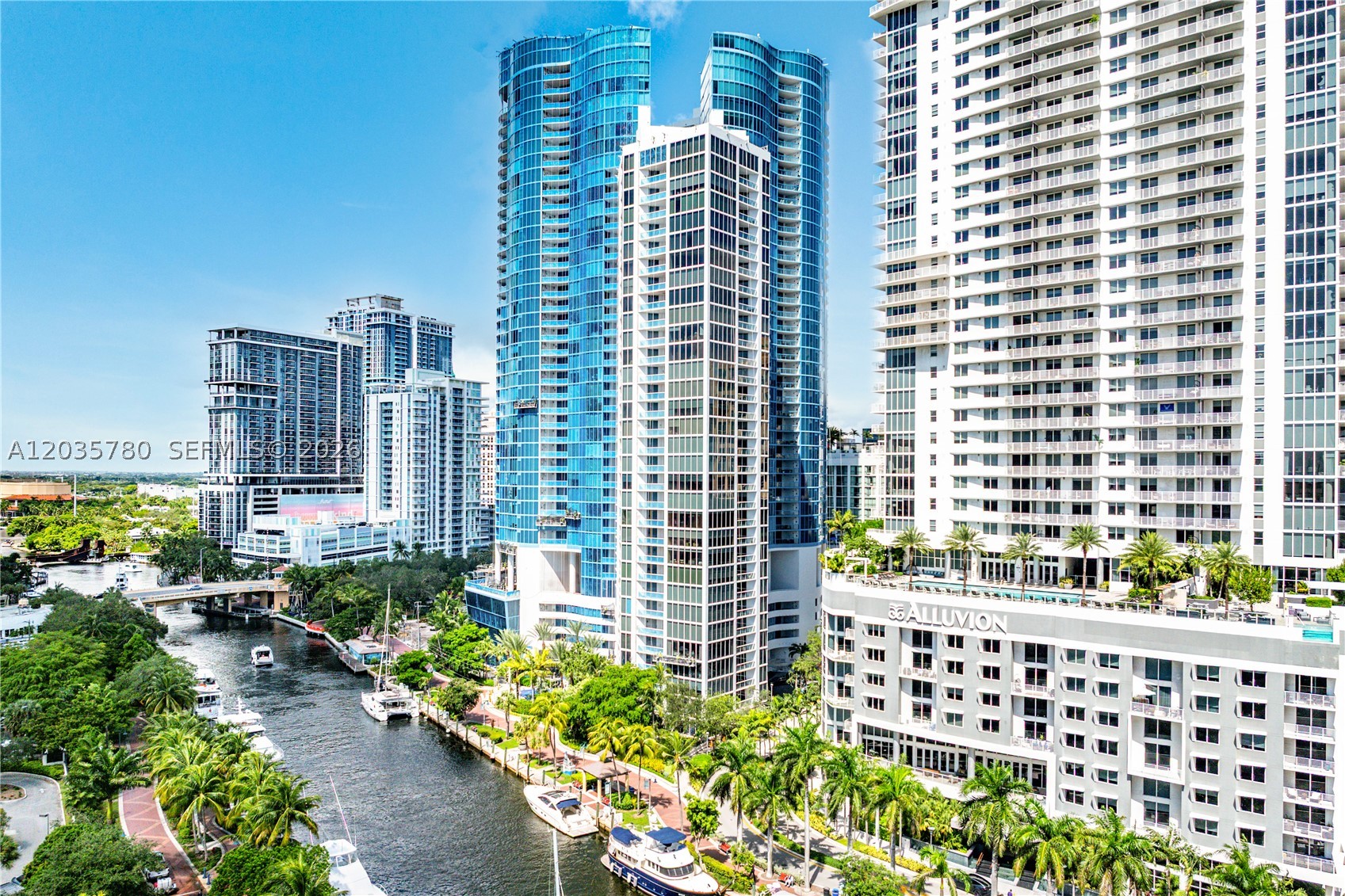 Experience elevated downtown Fort Lauderdale living from the 35th floor of Las Olas River House. This beautifully and completely remodeled residence offers 1,869 square feet of sophisticated living space, featuring two private balconies with breathtaking northern and southern exposures showcasing panoramic views of the city skyline, New River, and coastline.
The residence features private elevator entry, a stunning custom kitchen appointed with premium Thermador appliances and elegant designer finishes, along with luxuriously renovated bathrooms, new flooring throughout, updated lighting, and new A/C units.
Floor-to-ceiling glass fills the home with natural light and creates a seamless connection between the living spaces and the spectacular views beyond.
Perfectly positioned just steps from the New River and the renowned shops, restaurants, entertainment, and nightlife of Las Olas Boulevard, this exceptional residence offers the ultimate blend of luxury, convenience, and urban sophistication.
Residents of Las Olas River House enjoy an unparalleled lifestyle with world-class amenities, including a resort-style pool, state-of-the-art fitness center, concierge services, valet parking, and 24-hour security within one of Fort Lauderdale's most sought-after luxury towers.