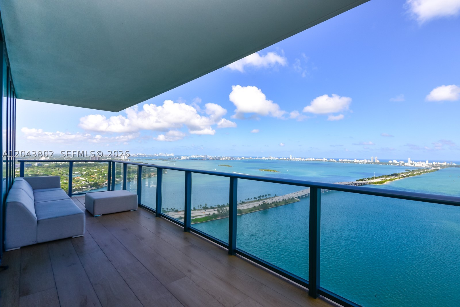 Spectacular corner unit at One Paraiso with unobstructed views of Biscayne Bay. This 3 bedroom, 3.5 bathroom with 4 parking spaces, one storage, features a private foyer with private elevator access. Sub-zero and wolf appliances, European cabinetry, two private balconies with floor to ceiling windows. One Paraiso amenities include: Award winning Amara restaurant on-site, state of the art gym, pool, tennis courts, steam and sauna, children’s playroom, theater room, concierge, and valet. One Paraiso is located at Edgewater, minutes away from Miami Beach, Midtown, and Miami Design District. Property is tenant occupied until the end of December.