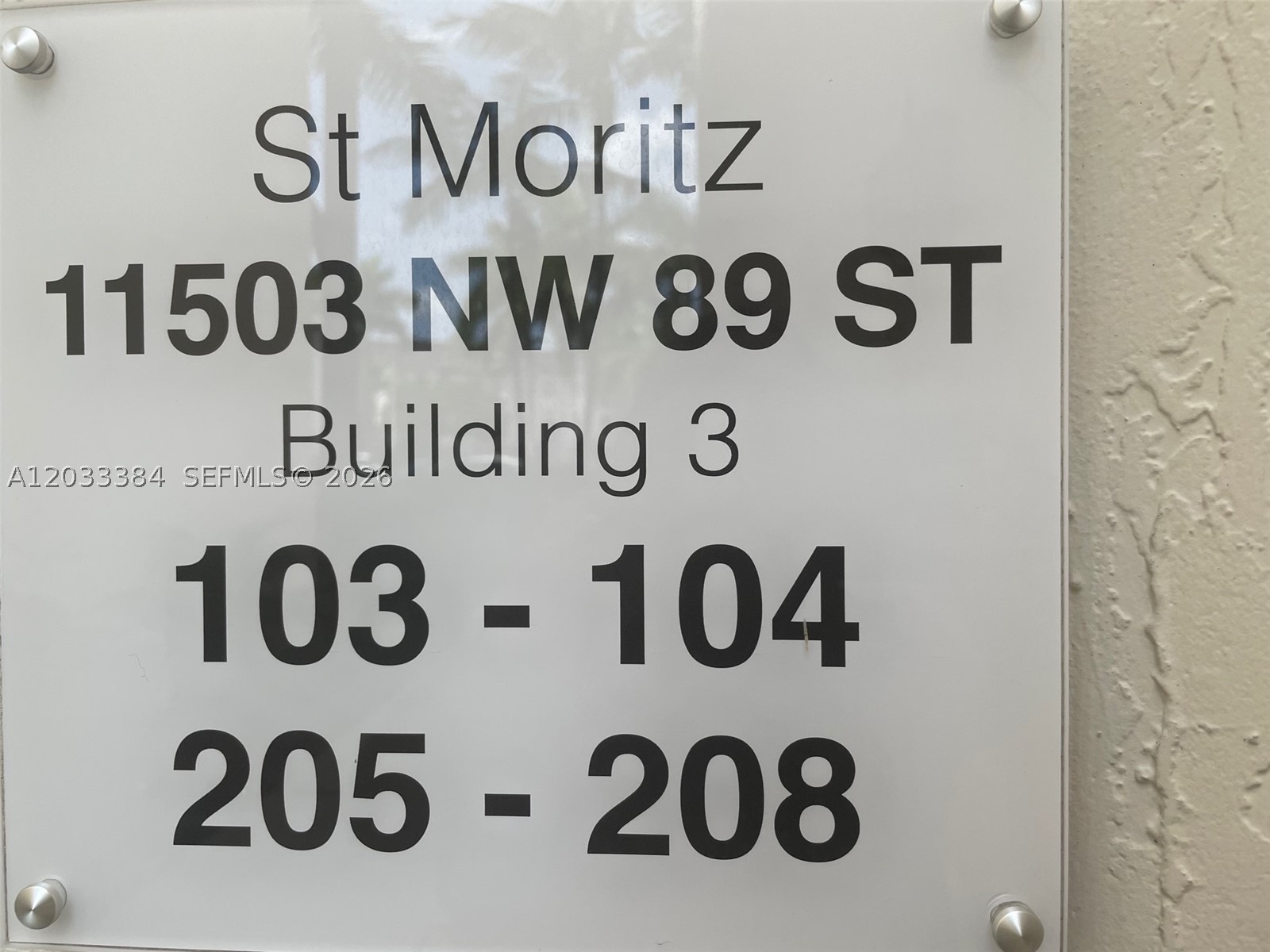 ST MORTIZ AT DORAL CONDO - Residential Lease