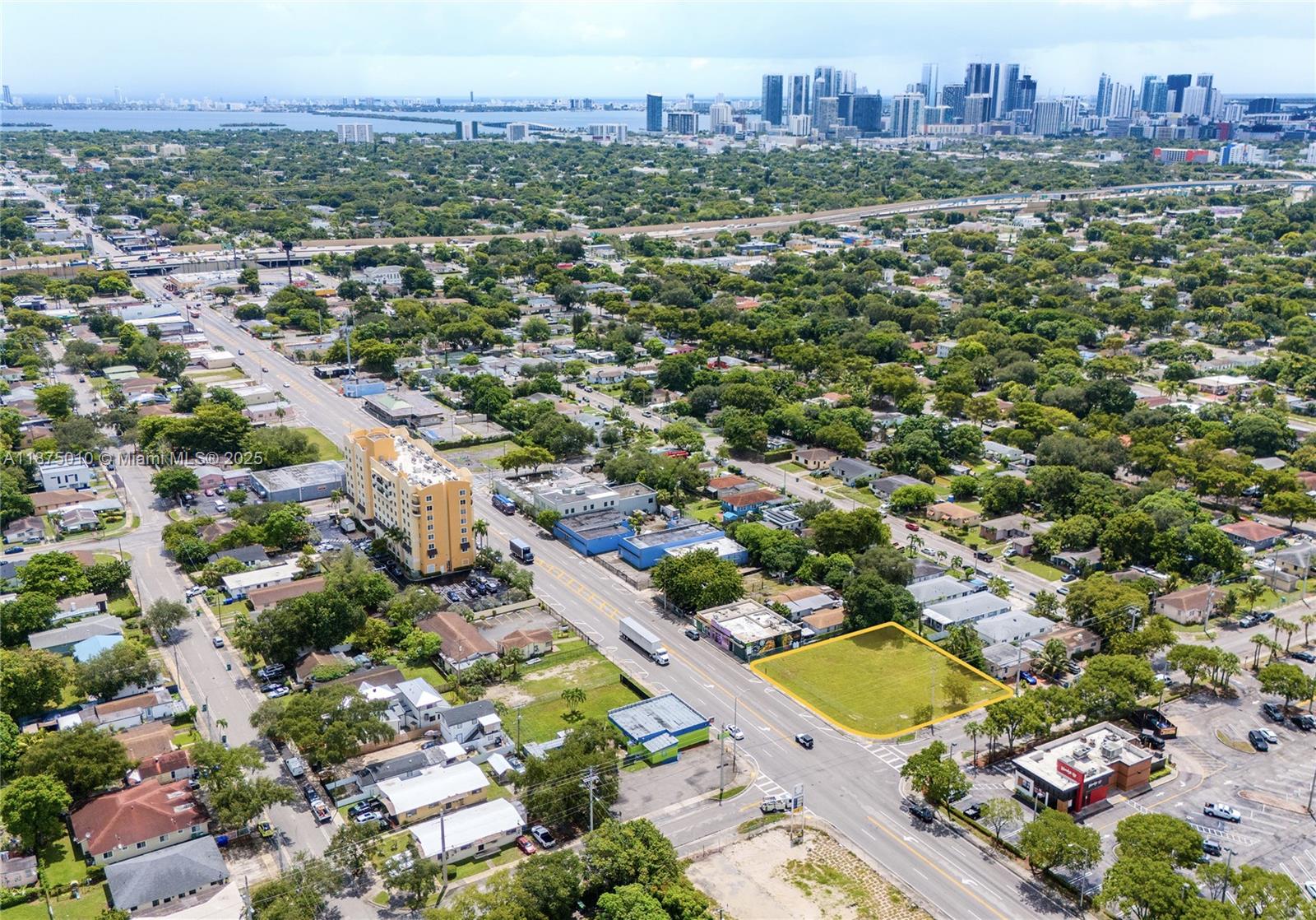 Situated on the NW/NE 54th Street corridor, this opportunity-zone development site offers unmatched visibility and connectivity along one ofMiami’s most important east–west arteries, linking the urban core with rapidly transforming neighborhoods.

The property comes with full site plan approval in place, including permitting, allowing developers to bypass entitlement risk and move directly into permitting and construction. While zoning permits additional density and height, the seller
has strategically value-engineered the design into a conservative, efficient 21-unit multifamily plan—ensuring a cost-effective project that aligns with market demand and developer bottom line.