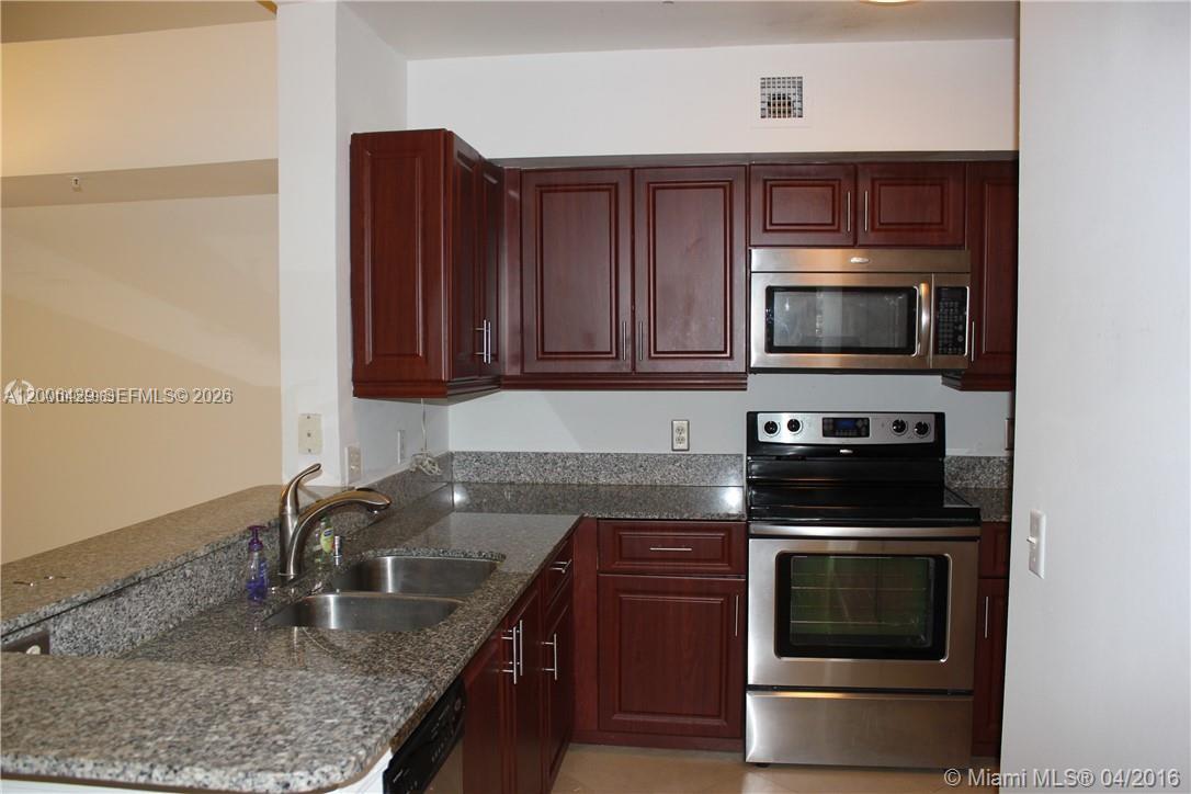 Beautiful 2-bedroom, 2-bath condo in the highly desirable Aventine at Miramar, featuring a spacious two-story layout that has been fully remodeled for modern and comfortable living. Excellent investment opportunity with a tenant already in place paying $2,400/month. The unit offers a kitchen with wood cabinets, granite countertops, and stainless steel appliances, along with an in-unit washer and dryer. The primary bedroom includes a tub/shower combination, and the property features a newer A/C unit. The community offers resort-style amenities including pools, fitness center, BBQ and picnic areas, jogging trails, parks, tennis courts, and excellent on-site management. Conveniently located near major highways, shopping centers, and restaurants. Tenant occupied—please schedule your appointment in advance.