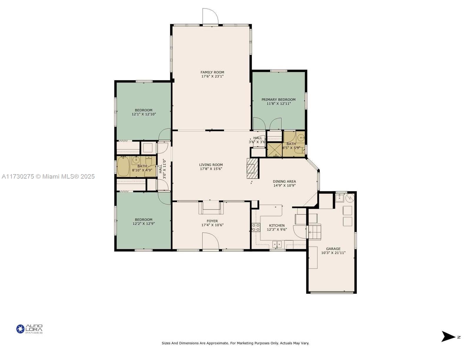 MIAMI SHORES SEC 1 AMD - Residential