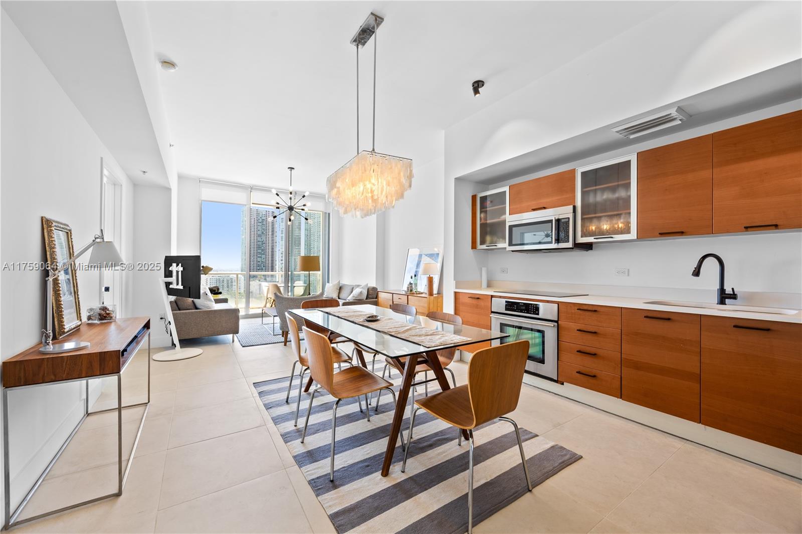 Beautiful Fully Furnished unit decorated with a great taste. 5 stars Condo, 24 Hours Concierge, Fitness Center, Sauna, Jacuzzi, Kids Playground and car charger for electrical vehicle. Walk access to restaurants, shops, & nightlife. Easy access to I95, beaches, downtown, airport and more. Huge balcony overlooking bay.