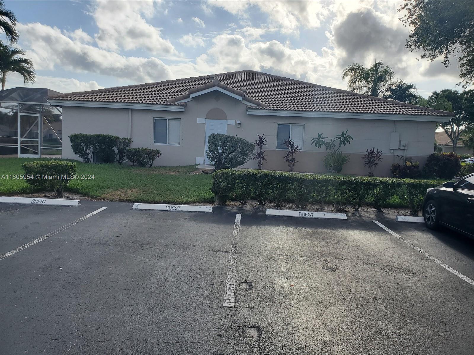 Fully upgraded and recently painted Lakeside 3/2 Corner Lot Villa within a Gated Family Quiet HOA community adjacent to the Miramar Civic &  Municipal Town Center and just 5 minutes from the Fla. Turnpike, Major Malls/Restaurants and +A Schools. The community offers great amenities such as a pool, tennis court and child play area.