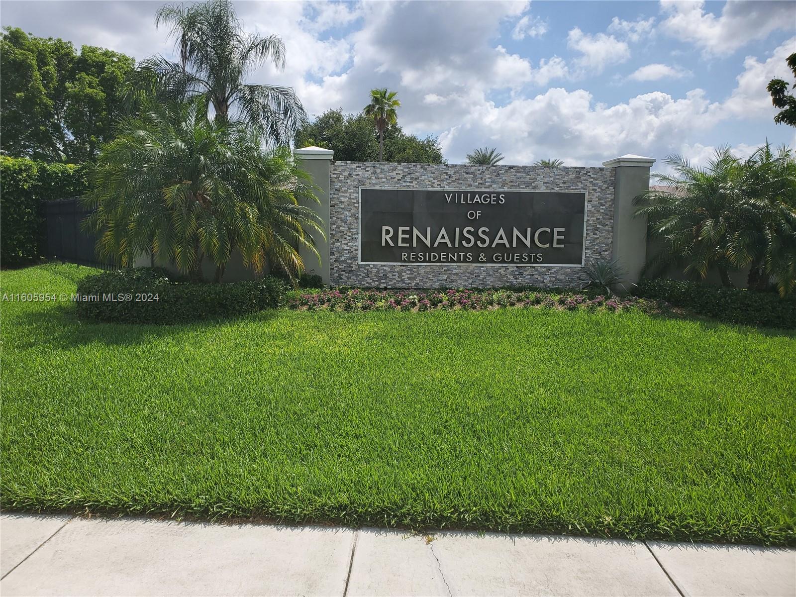 VILLAGES OF RENAISSANCE - Residential Lease
