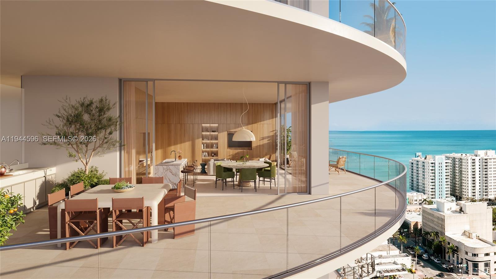 72 Carlyle rises 20 stories and features 134 residences, bringing the Italian Riviera lifestyle to Miami Beach, designed by Piero Lissoni. Offering one-to-three- bedroom residences with expansive terraces, soaring 10' ceilings, and floor to ceiling glass, every home features panoramic sunrise-to-sunset views of the Atlantic, Intracoastal, and surrounding lush parks. Residents enjoy over 45,000 SF of curated amenities, including a resort pool, padel court, spa, fitness center, social lounges, a rooftop sky terrace, and a private beach club operated by the Boucher Brothers. Located just steps from the beach and Oceanside Park, and minutes from Bal Harbour Shops, Surfside, the Faena District, and South Beach, 72 Carlyle offers refined coastal living with unmatched convenience.