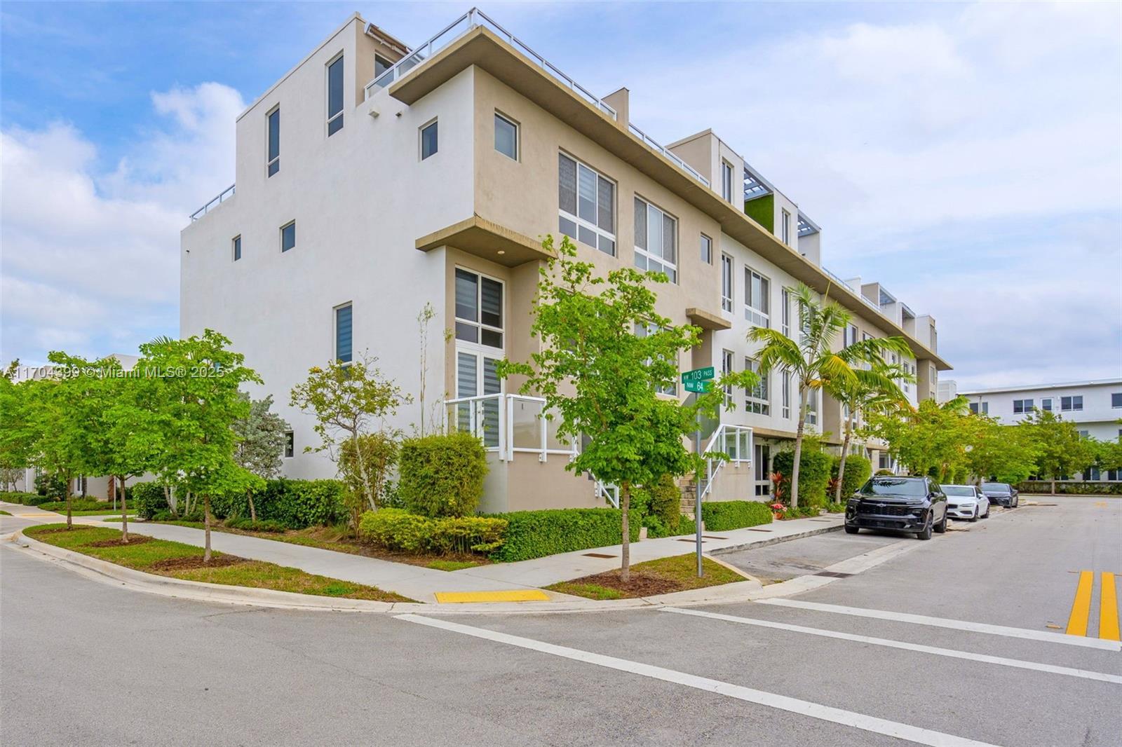 Luxury Modern Townhome in the Heart of Doral!
Discover contemporary elegance in this stunning Corner Unit, offering 3 Bedrooms, 4.5 Bathrooms. A private elevator connecting all floors, from the double-car garage to the breathtaking rooftop terrace.
Designed for modern living, this home features spacious open-concept interiors, sleek finishes, and abundant natural light. The kitchen is equipped with premium Stainless Steel Appliances, Custom Cabinetry, and a stylish island perfect for entertaining.
Unwind on your private Rooftop Terrace, complete with a Built-in BBQ and Jacuzzi, ideal for enjoying the beautiful Florida weather.
Located just minutes from top-rated schools, dining, shopping, and major highways.
A rare blend of luxury and functionality. Schedule your private tour today!