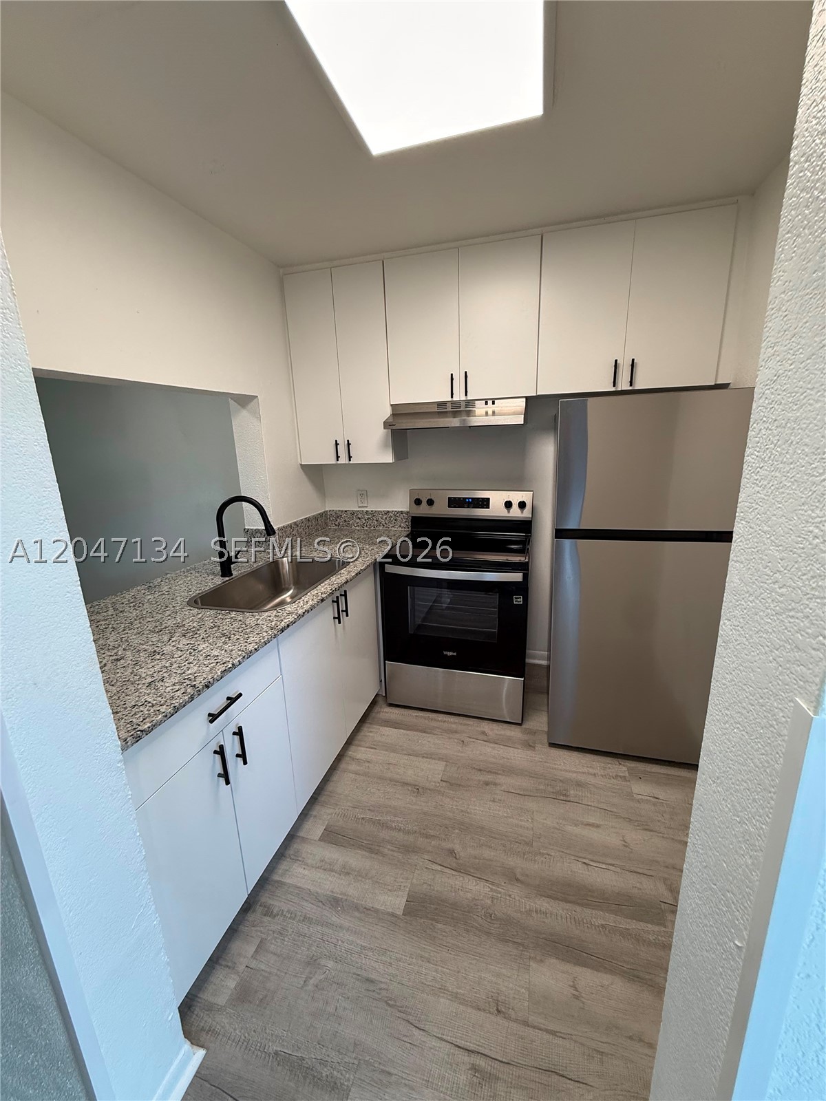 Beautifully upgraded and move-in ready! This newly renovated 2-bedroom, 1-bathroom condo at Vista Shores offers the perfect blend of modern comfort and Miami convenience. The unit features stunning vinyl hardwood flooring throughout, a sleek open-concept kitchen equipped with stainless steel appliances, premium granite countertops, and elegant black hardware finishes. The spacious layout includes walk-in closets and an updated bathroom with a modern LED-lighted mirror.
Located in a secure, gated community, residents enjoy top-tier amenities including a brand-new playground, a fully-equipped fitness center, a welcoming club room, and on-site laundry facilities in every building.
Strategically nestled in West Little River, this prime location provides effortless access to I-95, Barry University, and everyday essentials like Winn-Dixie. Enjoy being just 10 minutes away from Midtown, Wynwood, and Edgewater, and only 15 minutes from Downtown Miami and Miami International Airport. An incredible opportunity for comfortable, connected living in an up-and-coming neighborhood!