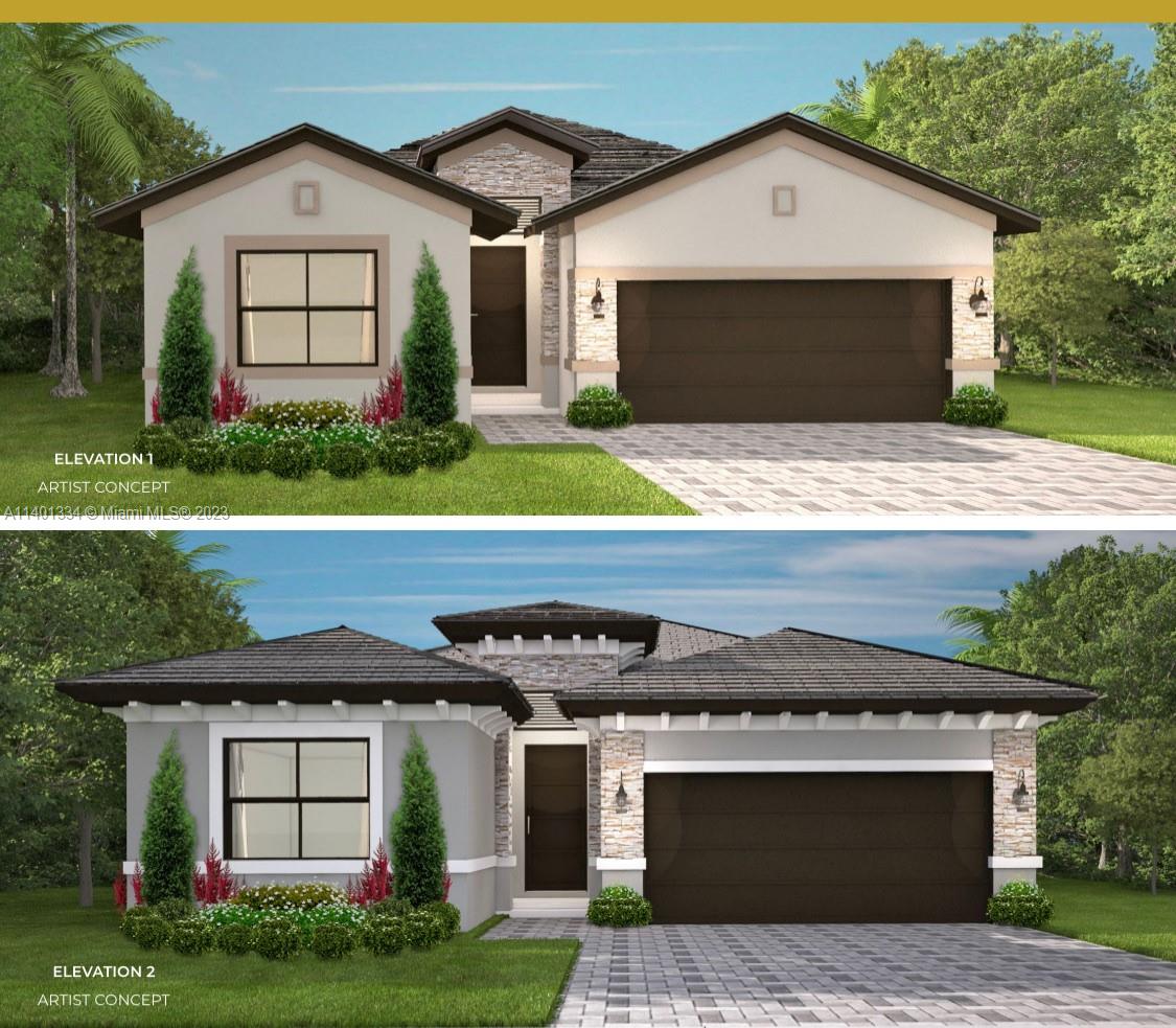 NEW CONSTRUCTION IN A GREAT AREA.  ONLY 18 EXCLUSIVE SINGLE FAMILY HOMES WITH NO HOA , NO CDD.  Spacious interior rooms, modern and elegant kitchens & striking exterior facades are among the many characteristics. Metal Roofing, Impact Windows, 20x20 Ceramic Floors, Stainless Steel Appliances, Granite Counter tops & wood cabinets in Kitchen and Bathrooms .  12 DIFFERENT MODELS AVAILABLE : ONE AND TWO STORIES - PRICES RANGING FROM $580,990 TO $857,990. SOME LOTS WILL HAVE ADDITIONAL PREMIUMS . $30,000 INCENTIVE WHEN USING PREFERRED LENDER.