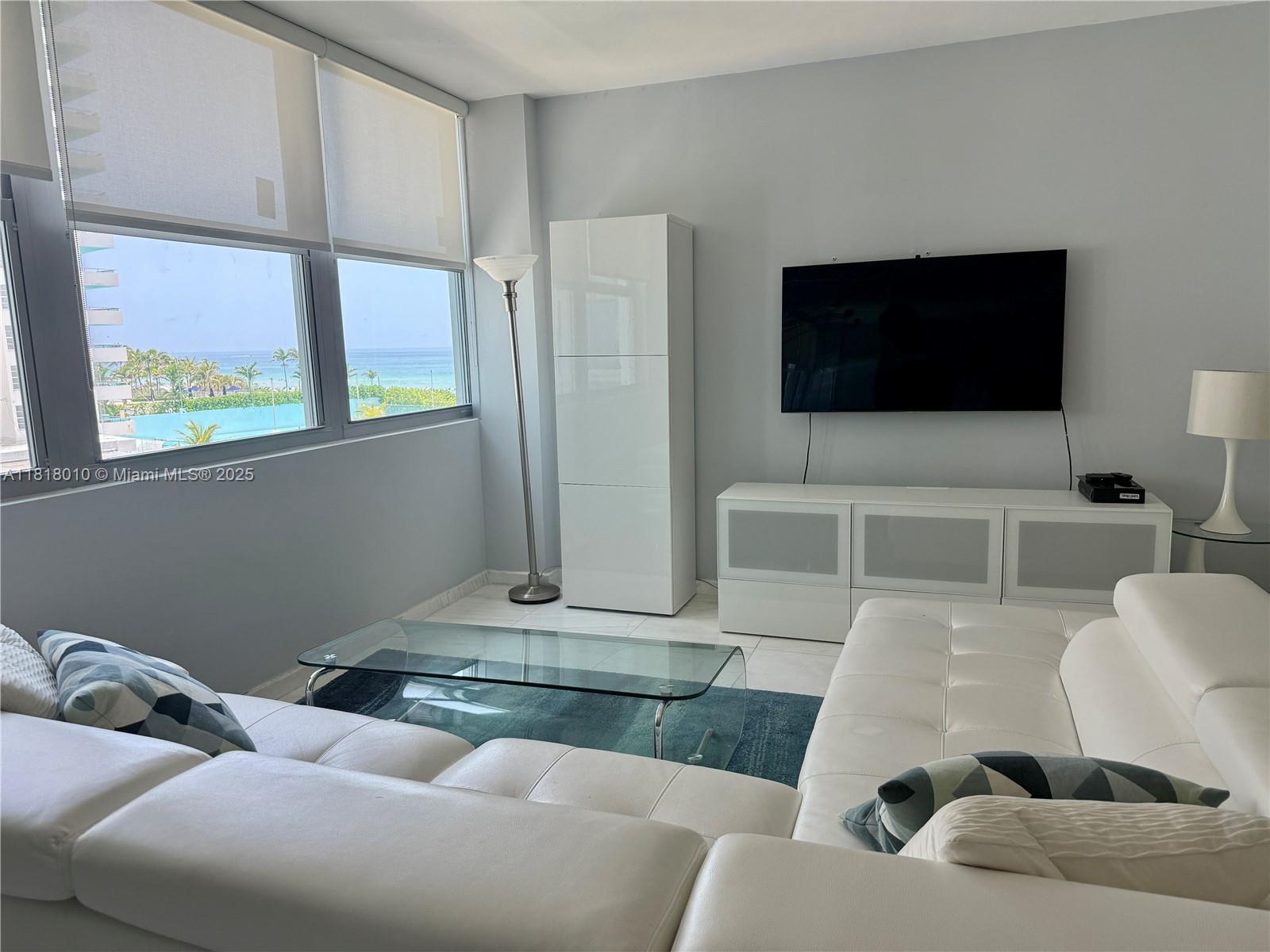 Great furnished unit in an amazing family building located on Miami Beach's Millionaires' Row. Marble floors, kitchen with numerous cabinets, 3 closets, and great views. Elegant lobby, gorgeous pool, lots of green.  Easy to show.