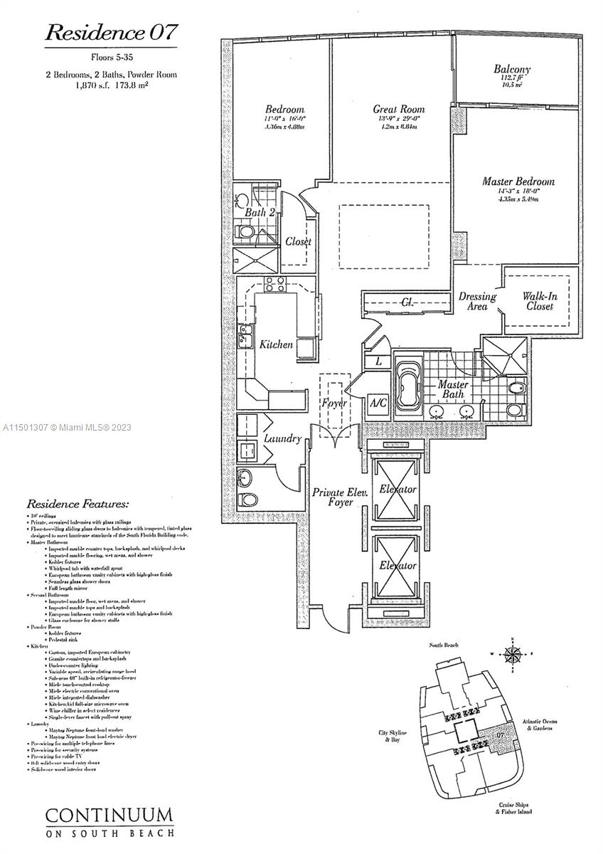 CONTINUUM ON SOUTH BEACH - Residential