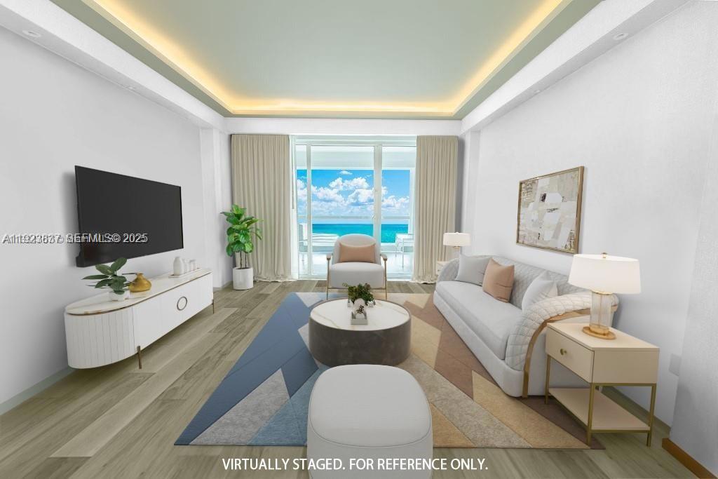 Because luxury is never having to make the bed again! Turn this into your beachfront home at The Ocean Residences, Fort Lauderdale Beach, and enjoy the best of both worlds: private condo living with five-star lifestyle benefits. Housekeeping is included in your condo fee. This spacious 2-bed, 2.5-bath residence is currently fully furnished with interiors by Steven G., homestead-eligible, and perfect for year-round living or as a second home. Optional hotel management is available when you travel. Amenities include daily housekeeping, *twice-weekly laundry, Wi-Fi, water, cable, 24-hour valet, beach chair service, and more. On-site restaurants include Takato, Vittolo and more. *Restrictions Apply