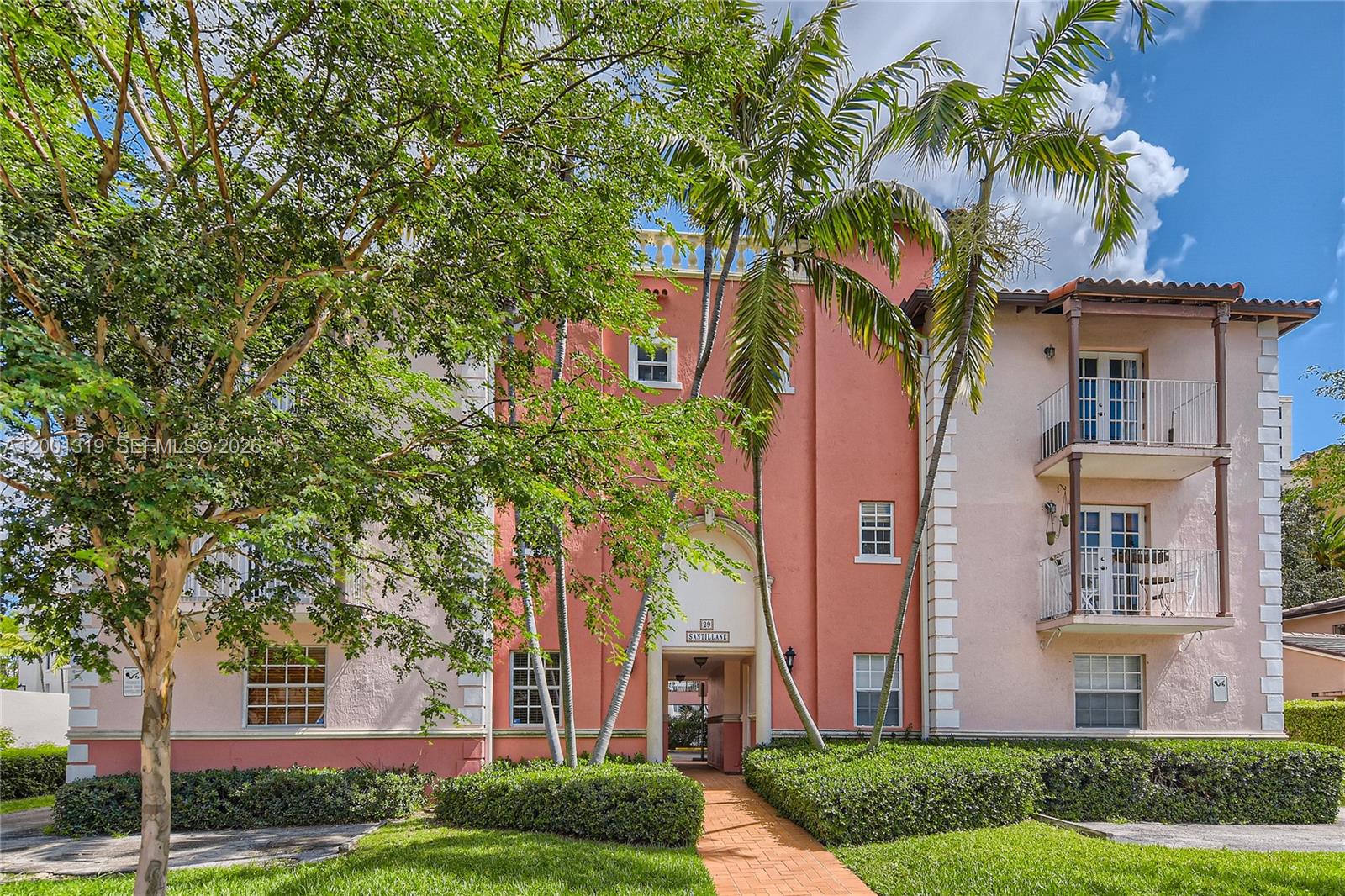 Beautiful first-floor unit inside a quaint boutique building in the heart of Coral Gables!  

The unit features a bright and inviting layout with abundant natural light, well-distributed living spaces, and a functional floor plan Enjoy a spacious living area, comfortable bedrooms, and a well-appointed kitchen designed for everyday living.

Unit has one assigned parking space in front of the unit.  Building has laundry facilities and several guest parking spaces and on-street parking. 

Prime location near major highways, Miami International Airport, University of Miami,Village of Merrick Park, Publix, Trader Joe's Miracle Mile, and Coral Gables’ renowned parks and cultural attractions. Don’t miss this opportunity to own in one of South Florida’s most sought-after communities.

This property is perfect for those seeking a low-maintenance lifestyle in one of Miami’s most desirable and prestigious neighborhoods.

Dogs ok up to 20 lbs.
Association allows for washer and dryer to be installed inside the unit with proper permits
