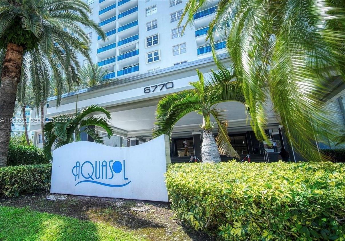 Beach living in this 1 bedroom, 1.5 bathroom. Steps away from beach access, shops and restaurants on Collins Avenue! Building offers a fully equipped fitness center, sauna and pool overlooking Biscayne Bay and has been completely updated, doorman, 24-hour security and valet parking, live or own in highly desired Indian Creek.