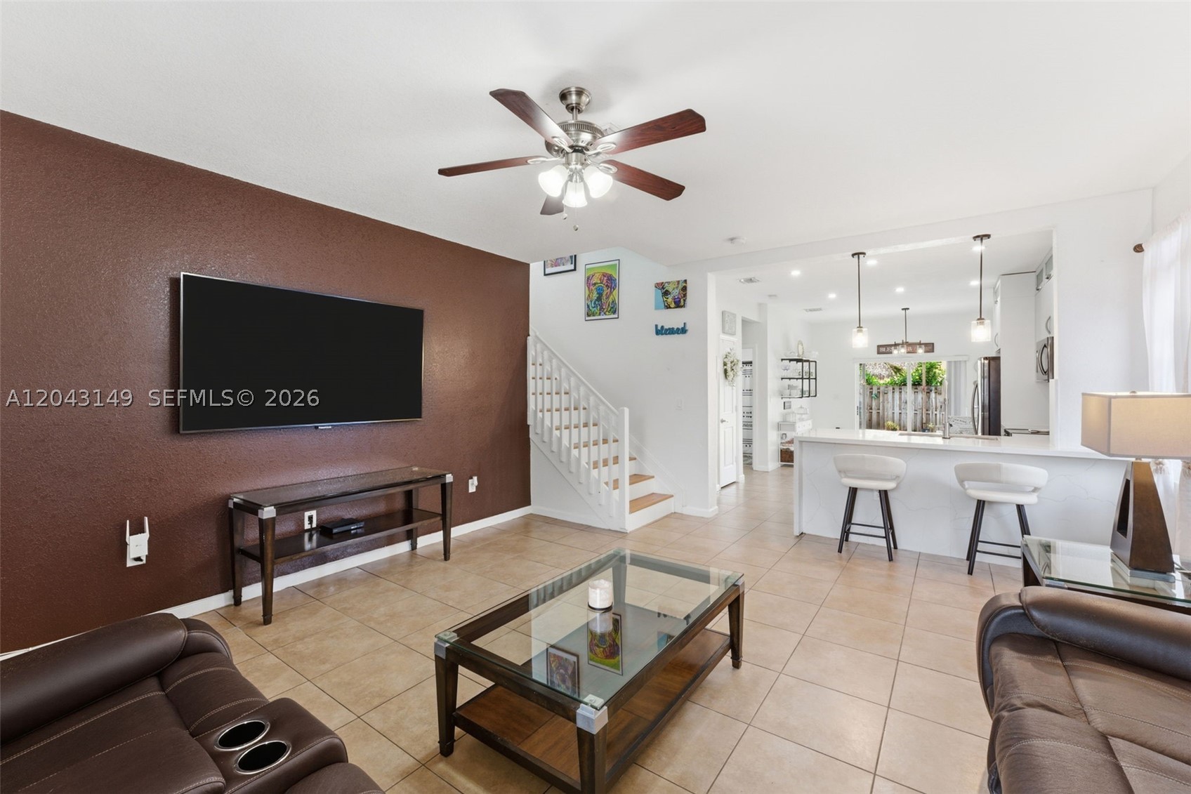 Beautifully maintained 5 bed, 3 bath 2-story home situated on a desirable corner lot in Homestead! This spacious
home features thoughtful updates as well as a downstairs bedroom and full bathroom (2023 vanity), perfect for
multi-generational living. Enjoy a charming modernized kitchen, complete with a pantry. Upstairs, you’ll find four
additional bedrooms, including an oversized primary room with a walk-in closet and ensuite. A second bedroom
also features its own walk-in closet. The laundry room has been enhanced with cabinetry for extra storage, and
includes a 2025 washer and 2020 dryer. Step outside to enjoy a private backyard oasis with 2 pergolas, along with
banana and lemon trees, and space for a pool - perfect for outdoor dining or relaxing. Additional highlights include
a 1-car garage and accordion shutters throughout.