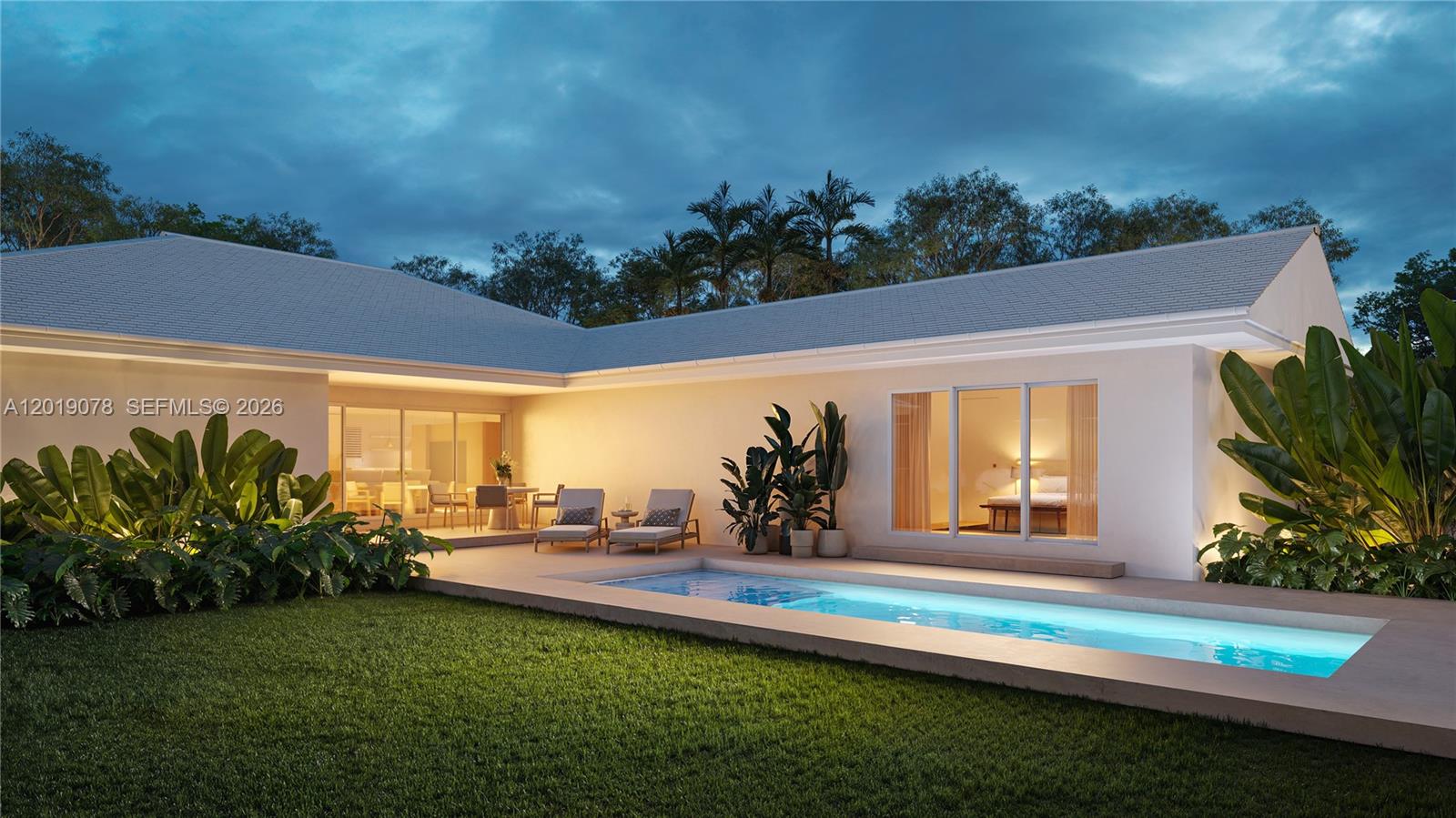 A Rare Miami Shores Redevelopment Opportunity on a Prime Corner Lot! Exceptional opportunity to fast-track your dream home in the heart of Miami Shores. Set on a generous 9,225 SF corner lot in a non-flood zone, this fully demo-ed property comes with approved architectural plans and permits already in place after nearly 20 months of planning, design, and permitting work—saving the future owner substantial time, cost, and uncertainty.  Currently configured as a 1,340 SF home with a 1-car garage, the approved plans transform the property into a thoughtfully designed 2,200 SF residence with a spacious 2-car garage, expanded western footprint, and a new rear bedroom wing anchored by a private primary suite opening directly to the future pool and backyard oasis. Pool plans and permits to be completed separately.  The envisioned home features an open-flow indoor/outdoor layout with a spacious island kitchen, elegant dining area with wine cellar wall, bright living spaces overlooking the backyard, powder room for guests, and a practical, highly livable floor plan. The generous primary suite includes a double vanity bath with separate tub, shower, and water closet. Existing septic system already approved for the project. Close to downtown Miami Shores shops and restaurants. Rare opportunity to skip the hardest part and begin building your dream home immediately.