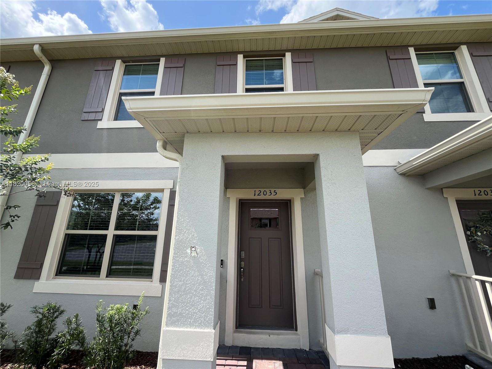 This adorable just 2 years new vacant & available Ibis townhome, offers a perfect blend of comfort and convenience with 3 bedrooms, 2.5 baths, 1-car garage, features a Stainless-Steel Kitchen Appliances package, granite counter tops, an inviting open-concept first floor with ceramic tile flooring perfect for gathering. Upstairs' Laundry Room includes Washer & Dryer. Master Bedroom  with Designer's Walk-in Closet, Master bath with double sinks and shower glass doors. Elegant brick pavers on covered lanai, walkway and driveway. Waterleigh community includes lawn care, top-notch amenities speak for themselves—resort-style pools, scenic views, tennis courts, gym, sand volleyball court and more. This townhome offers everything you need to embrace a warm, welcoming lifestyle in a prime location.