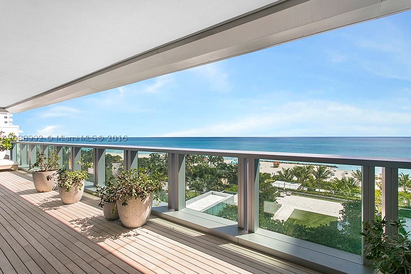 Designed by world renown architect, John Pawson, this 3 bedroom, 3.5 bathroom residence boasts 8.5’ floor-to-ceiling windows that lead to expansive terraces directly facing the Atlantic Ocean. Featuring a private entry foyer, Brazilian teak floors throughout, custom designed Bulthaup kitchens, translucent Italian white onyx and custom-cast concrete in the bathrooms. Residents enjoy 24-hour five star world-class services and amenities, poolside cabanas, resident-only beach club and much more.