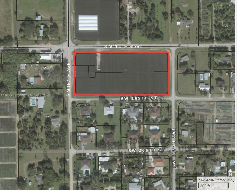Unlock the full potential of this 3.67-acre corner parcel in one of Homestead’s most desirable areas. A rare find, this property is zoned for up to 6 single-family homes with the added benefit of a commercially zoned portion, opening the door to mixed-use development or added income potential.

This highly visible corner lot offers excellent access, strong frontage, and is currently operating as a container nursery with a shade house—perfect for holding income while plans are approved. TURN KEY NURSERY

Endless possibilities – residential, commercial, or both. Develop now or hold for future appreciation.