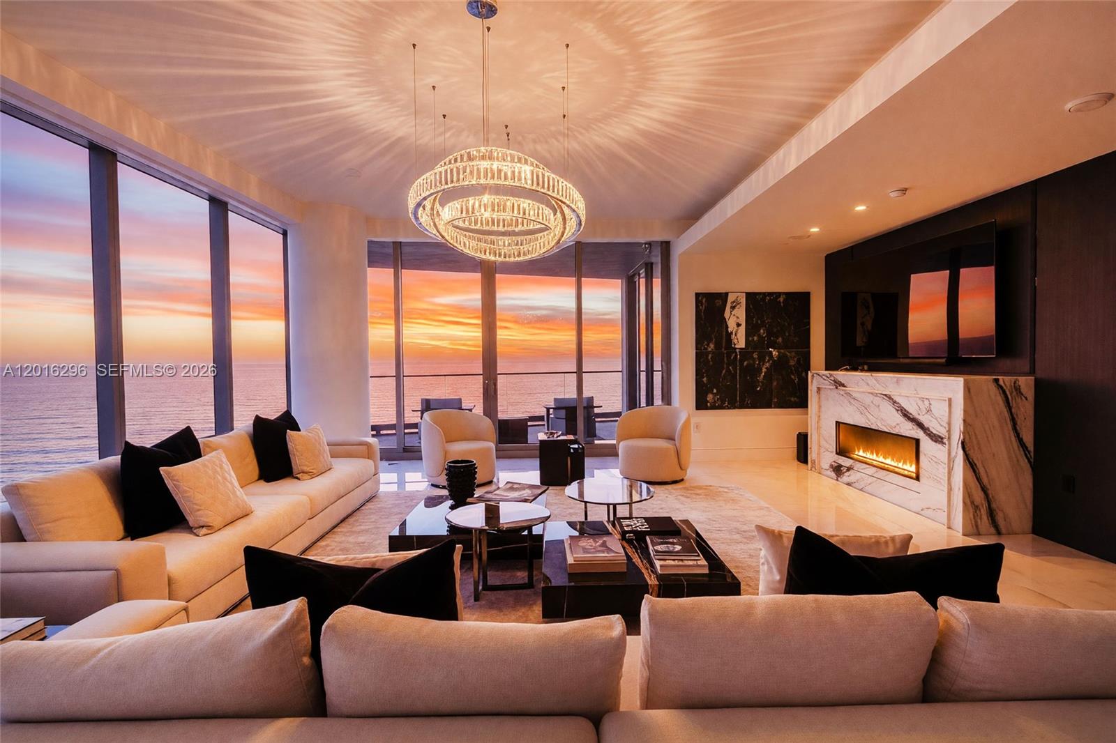 Step into a world of unmatched luxury at the prestigious Estates at Acqualina with Residence 1402 North, a masterpiece of design and elegance. Professionally curated to perfection, this home blends breathtaking ocean views, bespoke interiors by Fendi Casa and Bentley, and luxurious upgrades that redefine modern living.

Italian-crafted finishes and expansive marble details set a tone of sophistication, while floor-to-ceiling windows flood the space with natural light and frame stunning Atlantic Ocean views. The gourmet kitchen dazzles with a La Cornue gas range, Molteni cabinetry, and a perfect balance of beauty and functionality. The primary bathroom is a serene retreat, featuring radiant white Onyx, a soaking tub, and spa-inspired details that offer ultimate relaxation alongside sweeping ocean views.

Outdoor spaces are equally impressive, unwind in the tranquil sauna or enjoy the private BBQ area while soaking in the coastal beauty. Every detail of this home has been thoughtfully upgraded to elevate your living experience.

As a resident at The Estates at Acqualina, you have access to an exclusive suite of world-class amenities, including a private beach club, multiple pools, state-of-the-art fitness facilities, extraordinary dining options, and personalized concierge services. This is more than just a home in the sky, it’s a masterpiece of design and luxury, with the ocean as your backdrop and the promise of an unparalleled lifestyle waiting to embrace you.