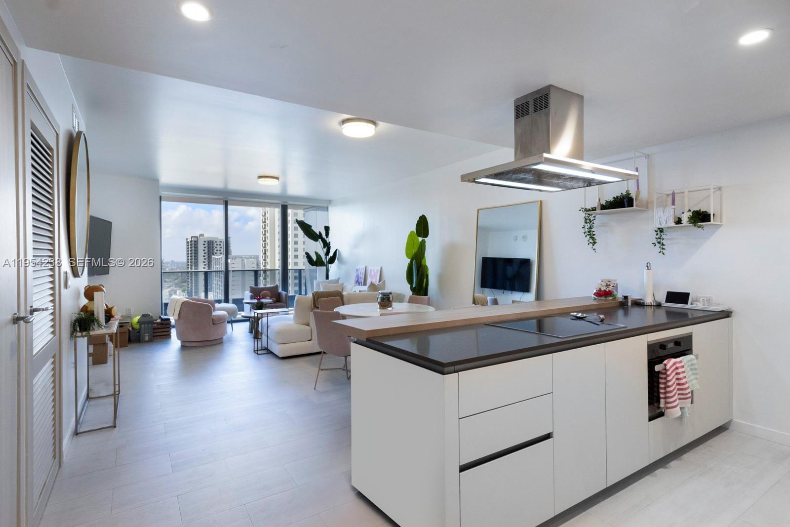 Experience modern living in the heart of Brickell. This beautifully designed one-bedroom apartment features a spacious bedroom with a walk-in closet, a sleek modern bathroom, and a sun-filled living area with floor-to-ceiling windows opening to a private balcony.

The open kitchen offers high-end appliances, generous counter space, and a breakfast bar perfect for casual dining or entertaining. Enjoy luxury building amenities including a swimming pool, state-of-the-art fitness center, and 24-hour security—all just steps from Brickell’s best dining, shopping, and nightlife.