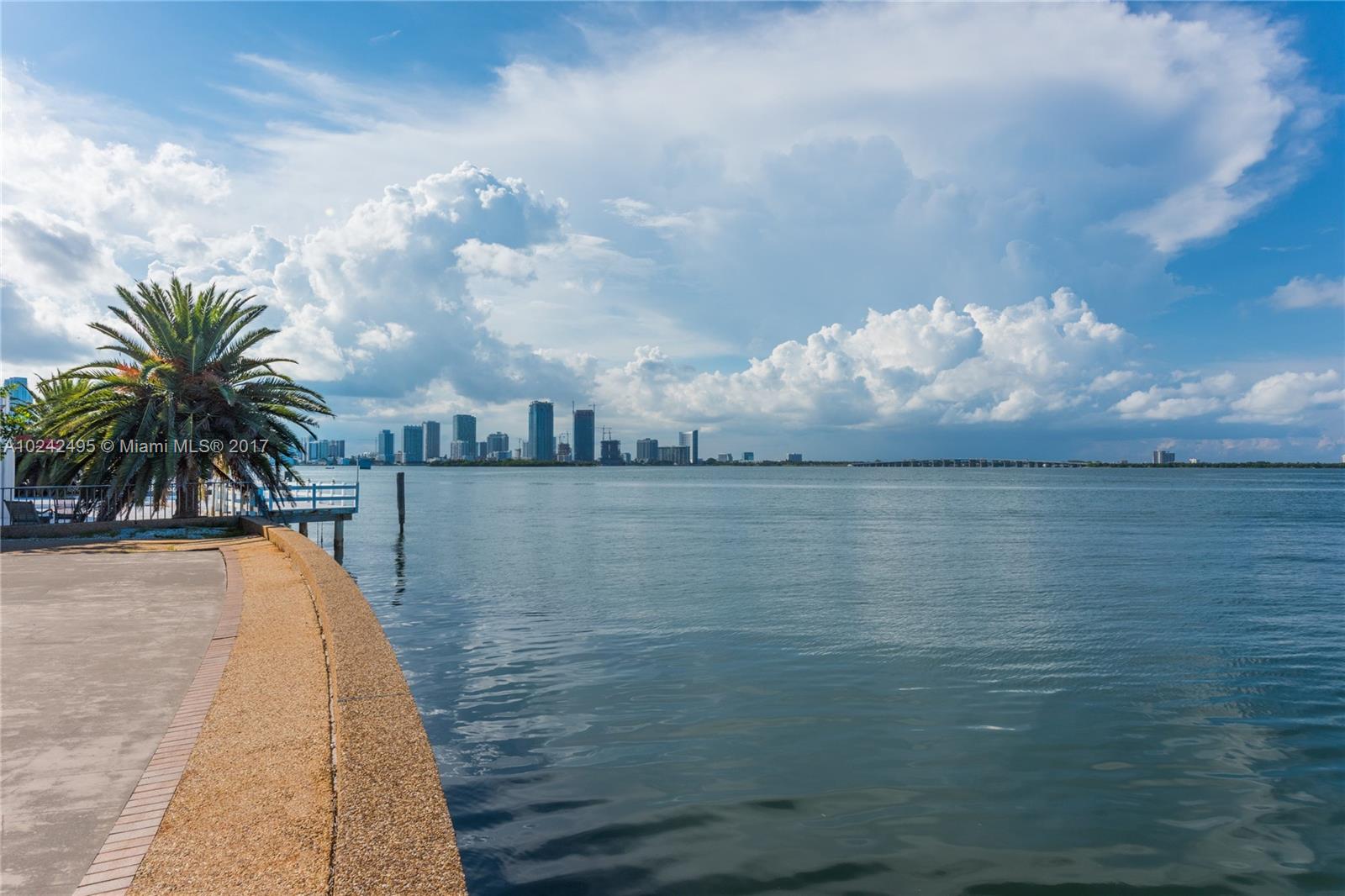 Lowest priced pie-shaped lot on Miami Beach. Enjoy Spectacular wide Biscayne Bay views from this oversized lot with 104 feet of waterfront. Lot has 13,382 sf and the current home is a teardown. Lot is located in the City of Miami and one can build a significantly larger home than on a similar lot on Miami Beach.  Perfectly located between Downtown Miami and Miami Beach, Art & Culture Venues, restaurants, shopping and more!
