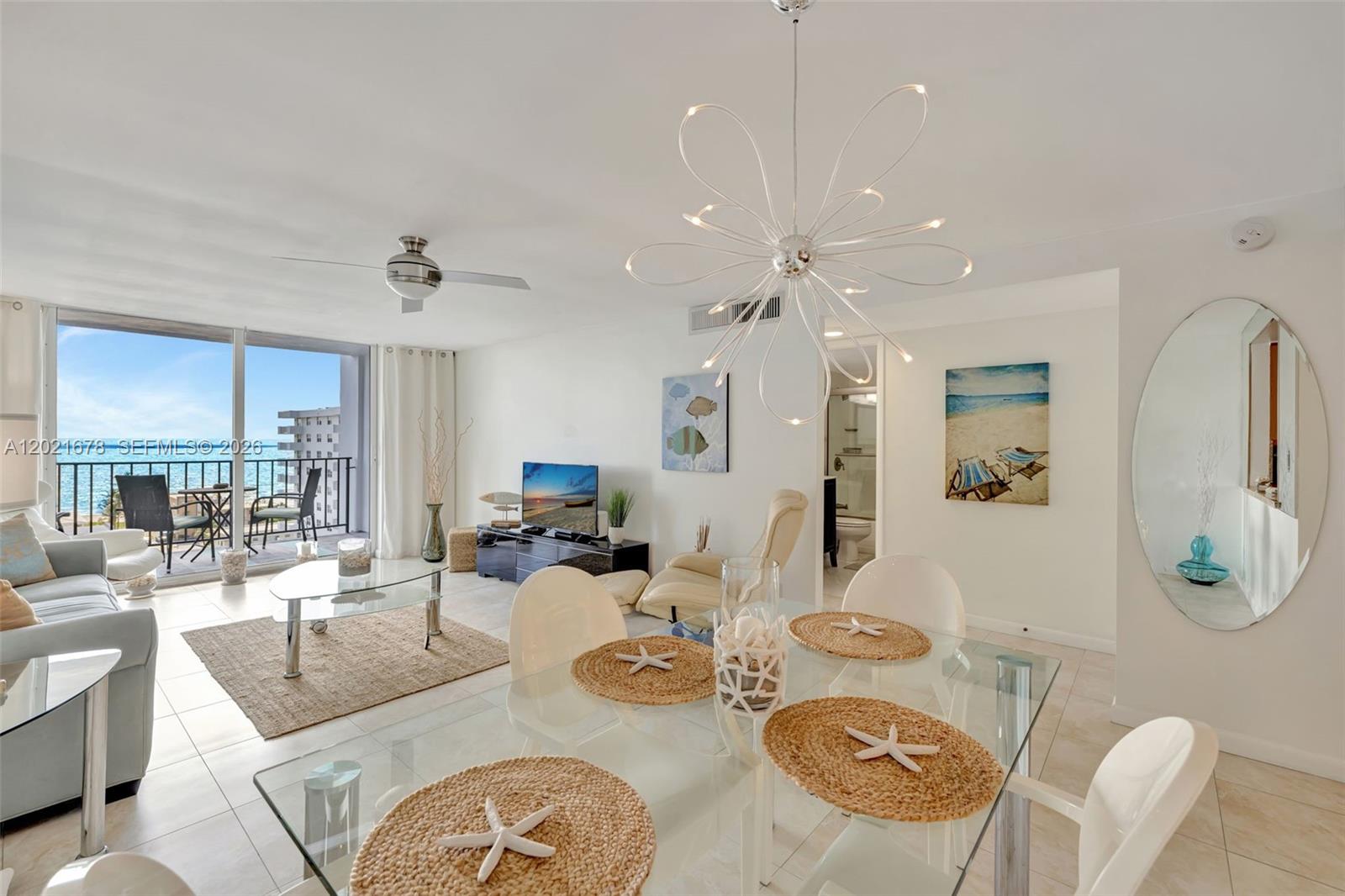 Beachside Bliss Awaits! Welcome to your dream coastal retreat. Beautifully remodeled, 1-bedroom unit just steps from the sand! Modern finishes throughout, brand new flooring, updated and kitchen, and spa-inspired bathroom. Fully furnished with stylish, comfortable décor, move-in ready! Ocean views right from your open kitchen and living room. Prime location directly across the street from the beach and minutes from all the action. Bright and airy open layout with plenty of natural light. Convenient parking near the entrance on this one and easy access to local cafes, shops, and waterfront activities. Whether you’re looking for a full-time beach home or a vacation getaway, this unit delivers the perfect mix of comfort, style, and coastal charm with affordable maintenance fees.