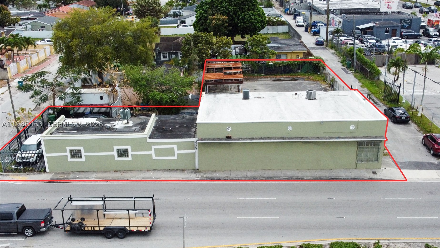 Prime mixed-use investment opportunity at 2600–2618 NW 103rd St in Miami, FL. Situated on a 10,800 SF lot with approximately 4,012 SF of improvements, this property offers a combination of existing income and immediate upside potential in the growing West Little River market.

Zoned UC-MC, the asset provides flexibility for investors, owner-users, and businesses seeking a variety of commercial or mixed-use opportunities. Existing tenants provide current cash flow, while available space creates the opportunity for lease-up, expansion, or owner occupancy.

A valuable feature of the property is its existing loading dock, providing convenient access for deliveries, inventory management, distribution operations, contractors, and other service-oriented businesses. This added functionality enhances the property's appeal to a wide range of commercial users.
Positioned along a high-traffic corridor with excellent visibility, approximately 20 parking spaces, and strong accessibility, the property also benefits from future growth driven by planned FDOT-approved transit improvements along NW 27th Ave.

Owner financing available. A rare opportunity to acquire a well-located asset with income, flexibility, and long-term appreciation potential in a rapidly evolving Miami submarket.