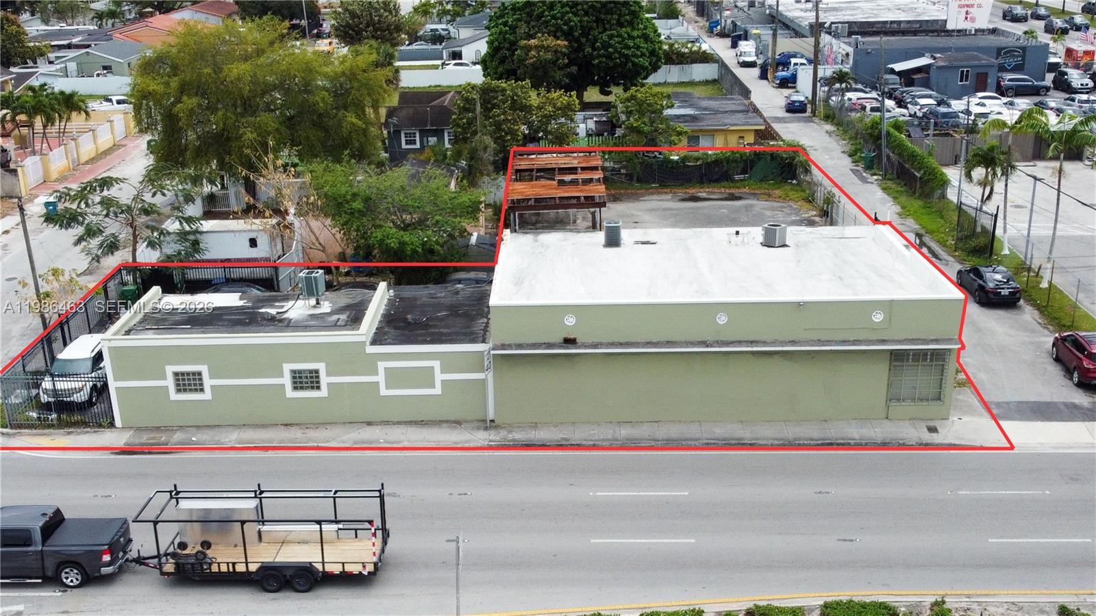 Prime mixed-use investment opportunity located at 2600–2618 NW 103rd St in Miami, FL, offering strong in-place income and upside potential in the growing West Little River submarket. This fully occupied property features approximately 4,012 SF on a 10,800 SF lot with a stable tenant mix. Zoned UC-MC, the asset allows for flexible commercial and mixed-use strategies. Current leases are month-to-month with long-term tenants, providing immediate flexibility for an owner-user or investor to reposition while maintaining income. The property is efficiently operated with ownership only responsible for property taxes and insurance, enhancing net returns. Positioned on a high-traffic corridor with excellent visibility and approximately 20 parking spaces, the site benefits from strong accessibility and future growth, including the planned FDOT-approved transit expansion along NW 27th Ave. Offered at approximately $249 PSF, this is a compelling opportunity for cash flow, flexibility, and long-term appreciation in a rapidly evolving Miami market.