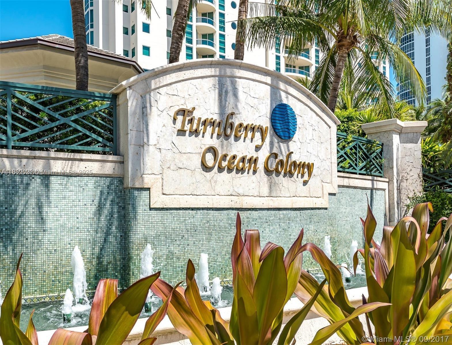TURNBERRY OCEAN COLONY SO - Residential