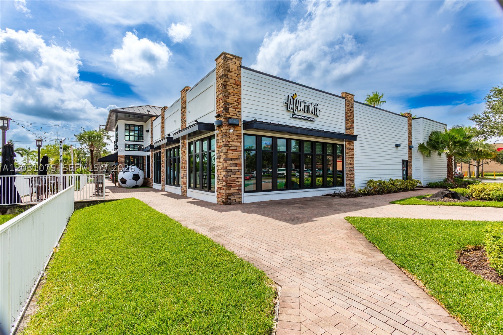 Welcome to this incredible opportunity to own a restaurant in the heart of Royal Palm Beach County. This unique business boasts a liquor license and is located in a bustling shopping plaza, ensuring a steady stream of customers. With the capacity to serve over 320 guests, this restaurant specializes in urban Mexican cuisine, offering a delicious and authentic dining experience. The stunning lake view adds to the ambiance, creating a relaxing and inviting atmosphere for diners to enjoy. Whether you are looking to expand your restaurant empire or start a new venture, this property offers endless possibilities. With its prime location, liquor license, and spacious dining area, this restaurant is sure to attract both locals and tourists alike