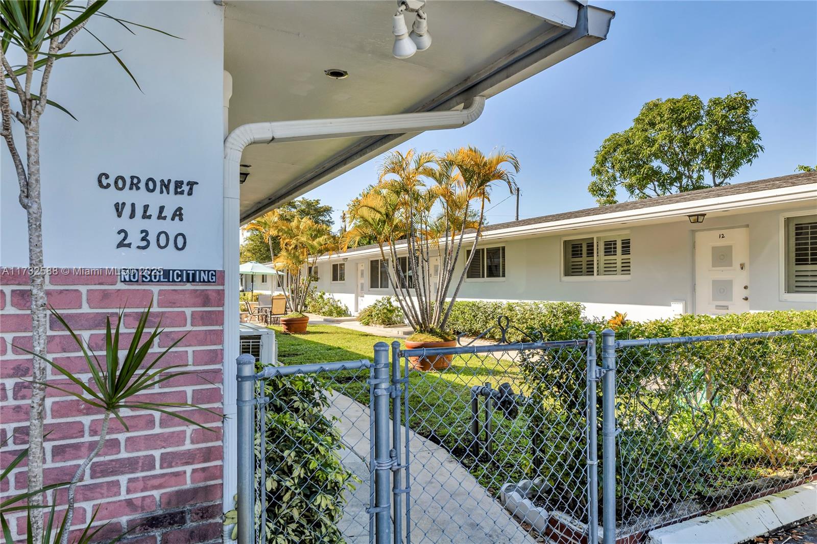 Beautifully maintained 1 Bedroom 1 Bath CO OP. Updated Kitchen. Tiled floors. Hurricane shutter protection. Laundry facilities are on the premises.  Low maintenance: $1375/$1495 yearly which includes water, trash, common area maintenance, and insurance. It is centrally located and minutes from Downtown Hollywood and Beach.  No rentals.  55+ community and small pets allowed. New Hurricane Impact door installed. Newer A/C.