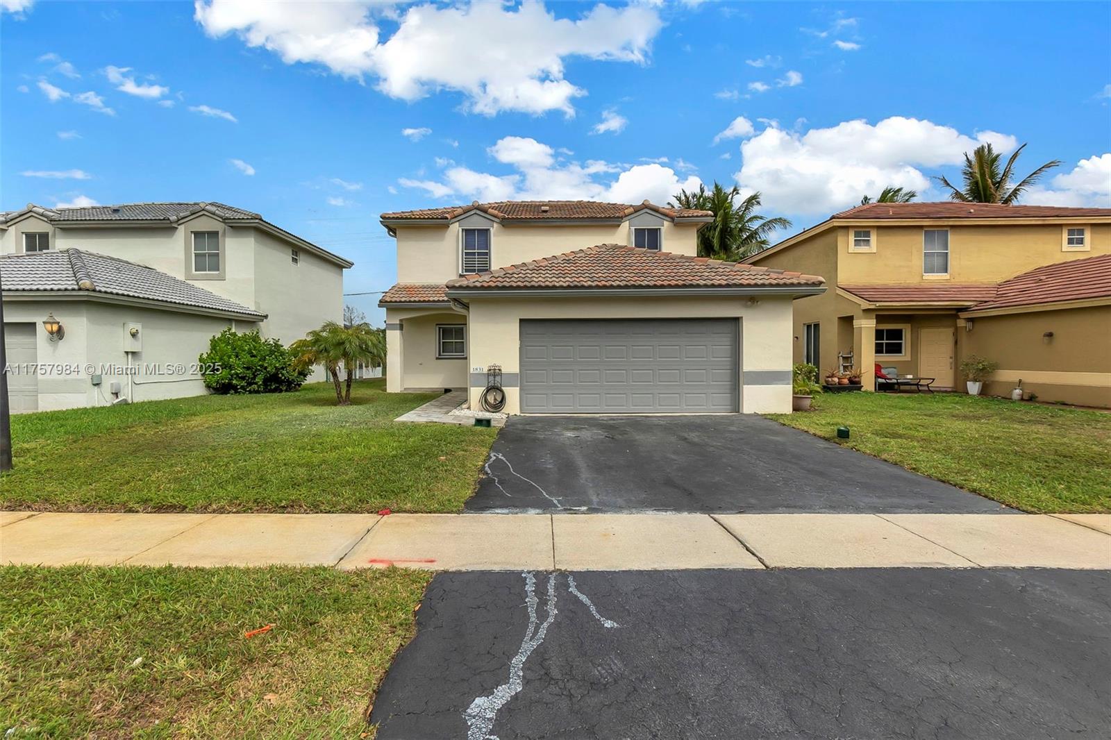 Come see this fully renovated single-family home in the sought-after community of Dimensions North at Chapel Trail. This home offers 3 spacious bedrooms, 2.5 bathrooms and a two-car garage. Featuring a beautifully upgraded peninsula kitchen with stainless steel appliances and newly remodeled bathrooms. Enjoy the open feel of tall ceilings, tile flooring throughout the main living area and laminate wood flooring upstairs. Key updates include a new roof installed in 2020, a water heater from 2022, and an AC unit approximately six years old. Fully storm-protected and freshly painted inside and out. Outdoors, the oversized yard provides plenty of space for a pool and endless entertainment possibilities. Conveniently located near major highways, shopping, dining, and top-rated schools. Low HOA!