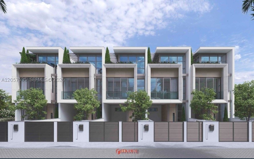 Rare canal-front development site in Miami Shores. 1.25-acre assemblage at 10500 Biscayne Blvd, zoned A-2 Multi-Family — townhomes are a use by right, no variances needed. Fully permit-ready. Entitled for 15 luxury townhomes (9 north / 6 south parcel), ~1,898 SF average, 3 stories with rooftop terraces, direct Biscayne Canal frontage with existing dock and kayak launch to Biscayne Bay. Located at the signalized intersection of Biscayne Blvd (US-1) and NE 105th St, minutes to Upper East Side, Aventura, and Downtown Miami. Offered at $5,000,000 — includes land, full assignable plan set, survey, and contractor cost estimate.