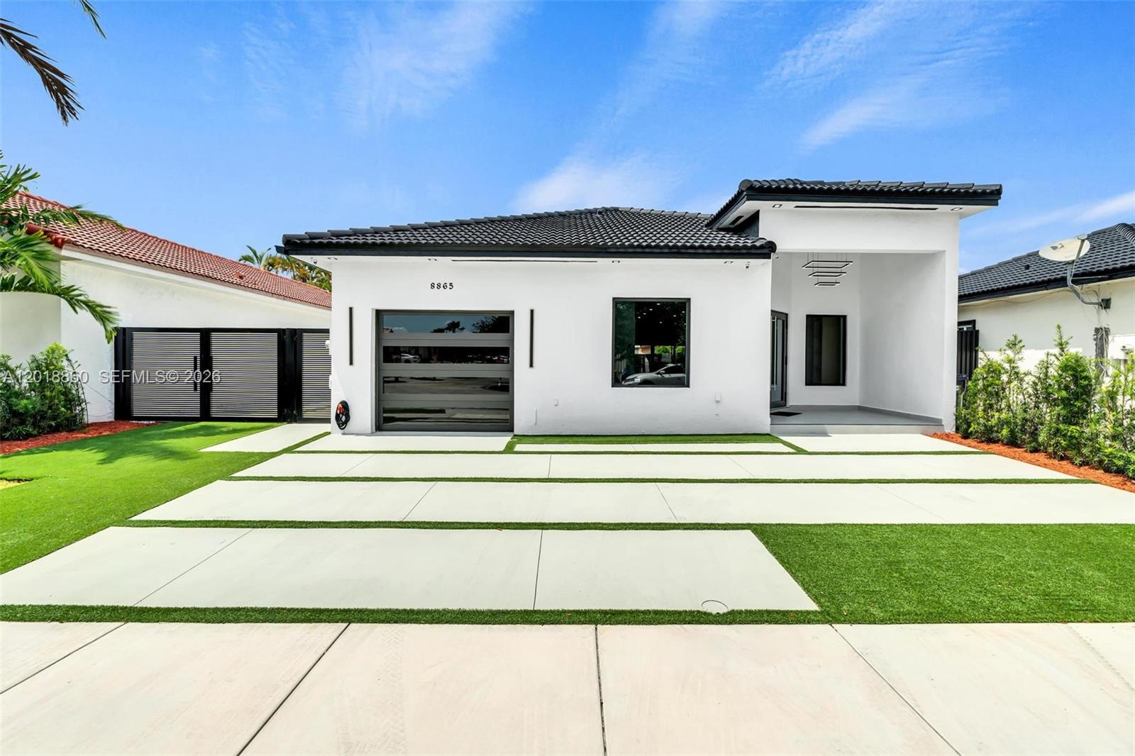 Stunning fully remodeled 4BD/3BA home in Miami Lakes featuring a modern open layout, designer kitchen, spa-inspired bathrooms, oversized porcelain floors, impact doors/windows, and a resort-style outdoor summer kitchen perfect for entertaining. Move-in ready luxury living at its finest.