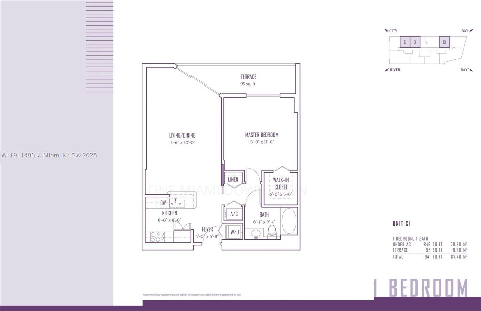 ONE MIAMI WEST CONDO - Residential Lease