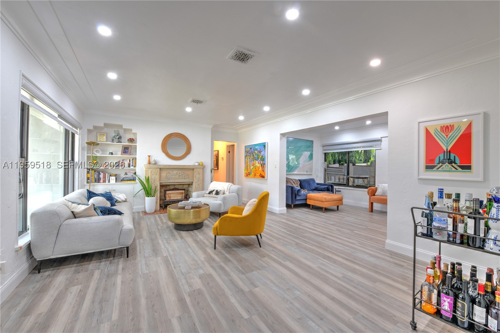 Just Reduced, Seller said "SELL". 

This East Hollywood jewel is situated on a rare three-sided corner lot, located just two blocks from Young Circle. This 3-bedroom, 2-bath plus den features a spacious and functional floor plan boasting over 1,450 SF of living space. The home has Old Spanish Contemporary character, highlighted by wood flooring, crown molding, fireplace, & Chicago brick driveway. An updated kitchen with an abundance of space is well-equipped for those who like to cook. The Primary Suite features a spacious and fully built-out walk-in closet, as well as an amazing en-suite bath. You will benefit from a large deck for entertaining. Also recently added recessed lighting, wood fence & EV car charger. Steps away from major redevelopment, where you'll find shopping and dining. In addition, just blocks from the beach, Hollywood Beach Golf Club, the Hollywood Boardwalk, 15 minutes to the FLL airport, & just a short drive to Fort Lauderdale and Miami.