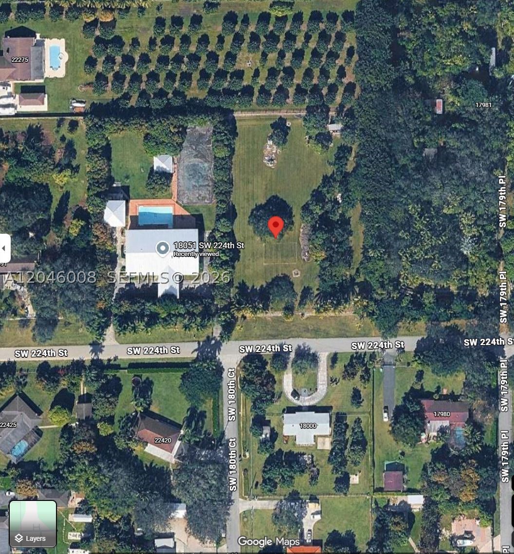 BUILD YOUR DREAM HOME! Rare opportunity to purchase approximately 1.32 acres in a growing residential area surrounded by new custom estate homes.

Located approximately one block off Krome Avenue, this fully fenced property offers convenient access while maintaining the privacy and space of estate-style living. The property features existing electricity, four wells, and mature avocado and mango trees.

Ideal for an owner looking to build a private dream home or for a builder or developer seeking land in an area experiencing significant residential growth. Properties of this size, with existing improvements and utilities, are increasingly difficult to find.

Buyer and buyer’s agent must conduct all necessary due diligence and independently verify zoning, permitted uses, utilities, wells, environmental requirements, and development potential with the appropriate governmental authorities.