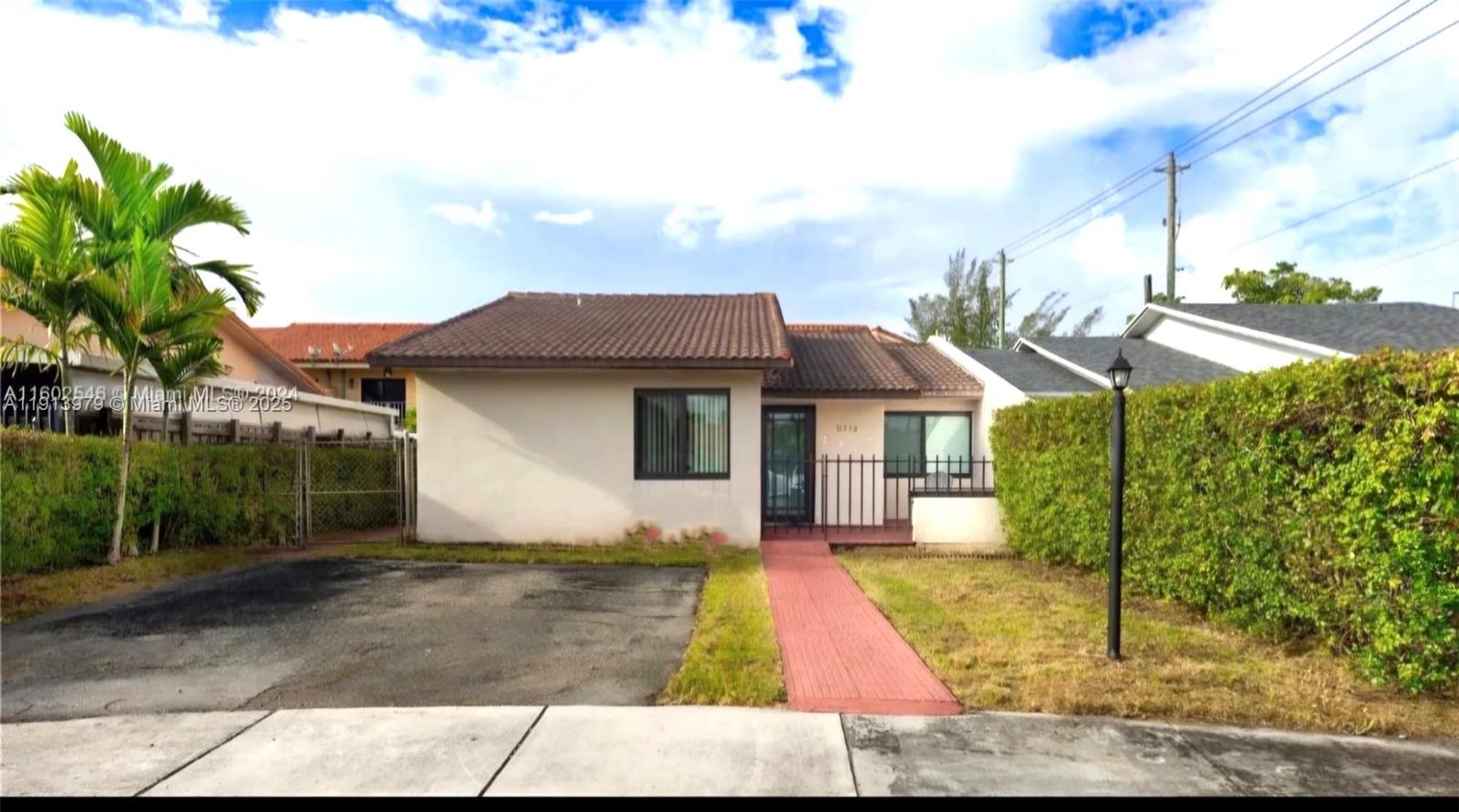 3/2 Single family home in Sweetwater. Close to FIU, Doral, Fontainebleau, Turnpike for easy commuting, public transportation, Dolphin mall and international mall, grocery stores, restaurants and more! No association approval required. Home is currently being used as a 2/1 and 1/1. Un-approved short sale sold "AS IS" with all its faults, some which are illegal additions, roof does not have a permit and has exceeded its economic life. NO wholesalers! By appt only, do not disturb the owners.