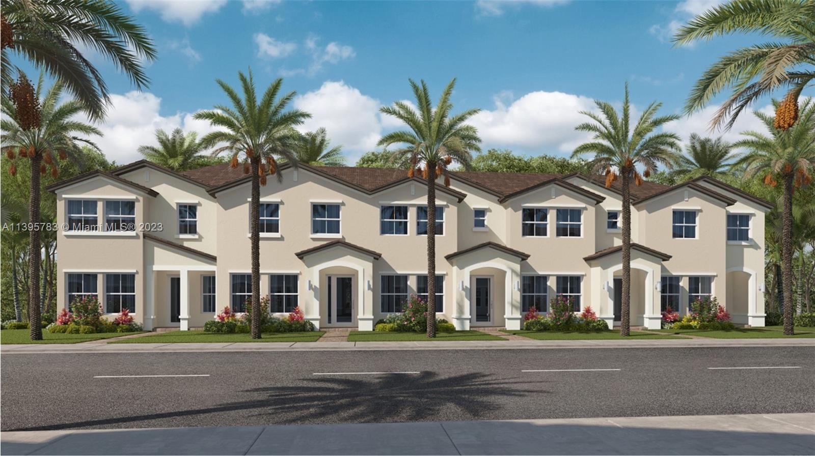 Harmony Parc, a beautiful community of new townhomes for sale in the south Miami-Dade county area in Miami, FL.