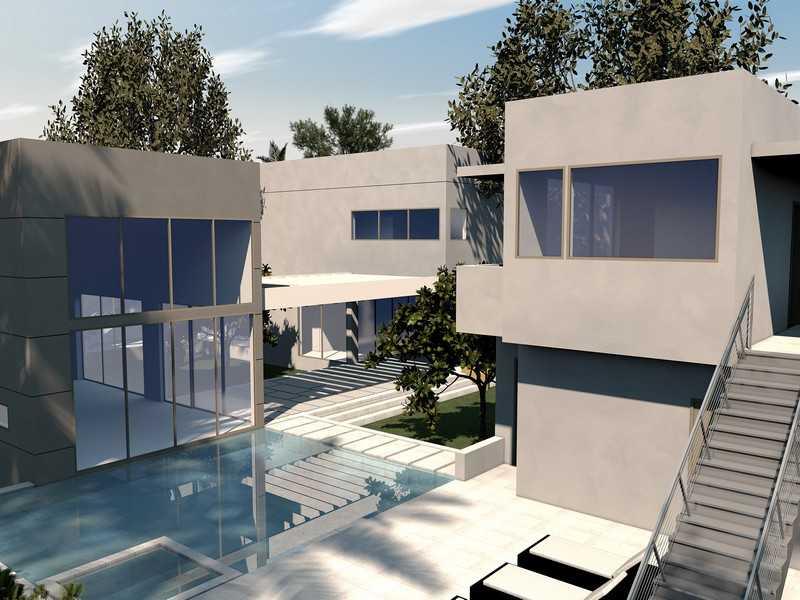 Designed by renowned architect Roney Mateu this S. Miami modern masterpiece is perfection.  Taking the environment into consideration the lush surroundings encompass "The Amber House" creating the canvas for your family to paint its story. Luxurious detai ls include MiaCucina lacquer cabinetry, marble & glass, quartz counters, Wolf, Miele & SubZero appliances. Polished concrete & oak wood floors. Separate guest house above 2 car garage. Pool & Spa. Completion mid 2015.