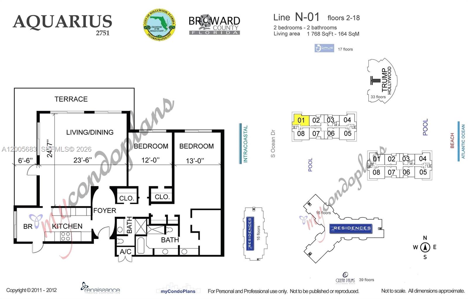 AQUARIUS CONDO - Residential