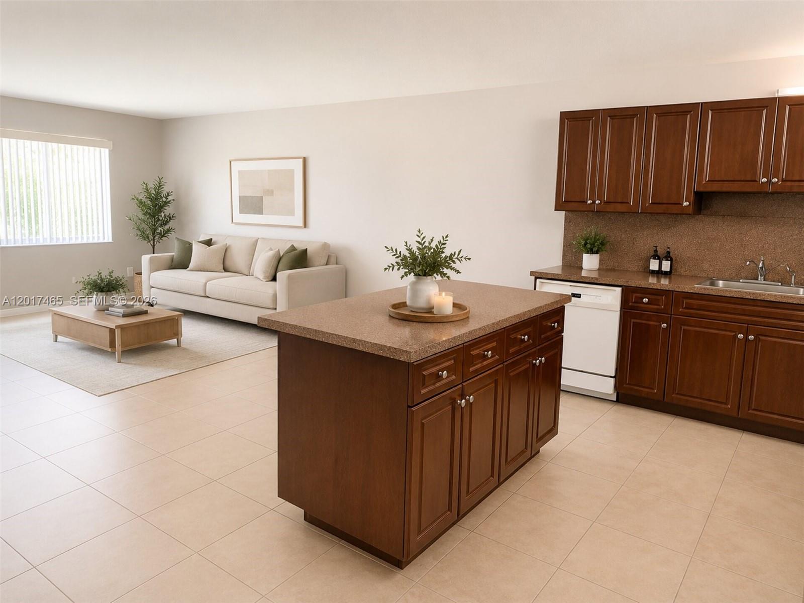This spacious unit offers 2 bedrooms and 2 COMPLETE BATHROOMS, new roof, new IMPACT WINDOWS for ease of mind during hurricanes, safety, energy efficiency and sound proofing, and a two-year new AC system. Convenient storage room in unit. Freshly painted building has one assigned parking and plenty of guest parking in a gated community with nightly security guard. No water bill!!! Conveniently located close to US-1, the Turnpike, shopping centers, and hospitals. Perfect for owner-occupancy or as an investment property. Ready for new proud owner. Call right away.