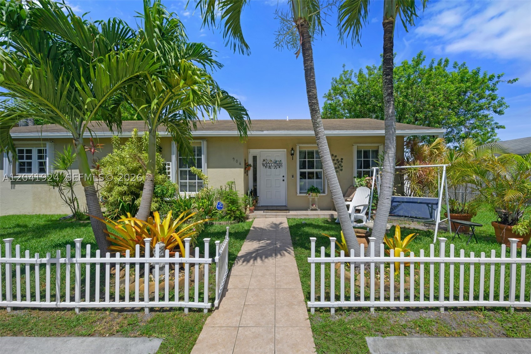 Great opportunity to own a beautifully maintained 3-bed, 3-bath home with a with nice den that can be converted to a 4th bedroom. Split layout with 2 primary suites.  Located minutes from the beach, Aventura Mall, top-rated shopping, major medical centers and a short drive SoBe, Miami, and Fort Lauderdale. The spacious kitchen offers generous counter space and storage, ideal for cooking and entertaining. Comfy living areas and bedrooms. New A/C. If you want a combination of comfort, convenience, and Florida living, you will like this home. BEST PRICE in the neighborhood. Enjoy!