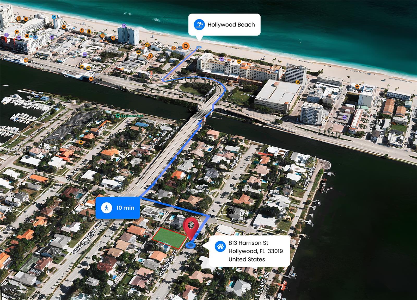 12,000 Sq Ft Lot at the desiderable neighborhood of Hollywood Lakes. Approved by Hollywood Historical Board for a new construction:
TOTAL A/C area = 5,676.73 SF  PARKING FLOOR (A.C.) = 1,533.67 SF FIRST FLOOR (A.C.) = 2,718.07 SF SECOND FLOOR (A.C.) = 1,396.07 SF TERRACE LEVEL (A.C.) = 28.92 SF Garage and Parking total units = 5. Up to 12 parking units. Net Lot Area -12.100 SQFT - 0.277 ACRES Pool - 9x32 FT 6 bedrooms, 6 bathroom,1 half bathroom Terrace Rooftop.
Pre-construction for sale New Construction in Desirable Hollywood Lakes! This stunning 6-bedroom, 7-bathroom home offers 5,677 sq. ft. of luxury living. Approved by the historical board, it blends modern elegance with timeless charm. The open-concept design features high ceilings, a gourmet kitchen, and top-tier finishes.