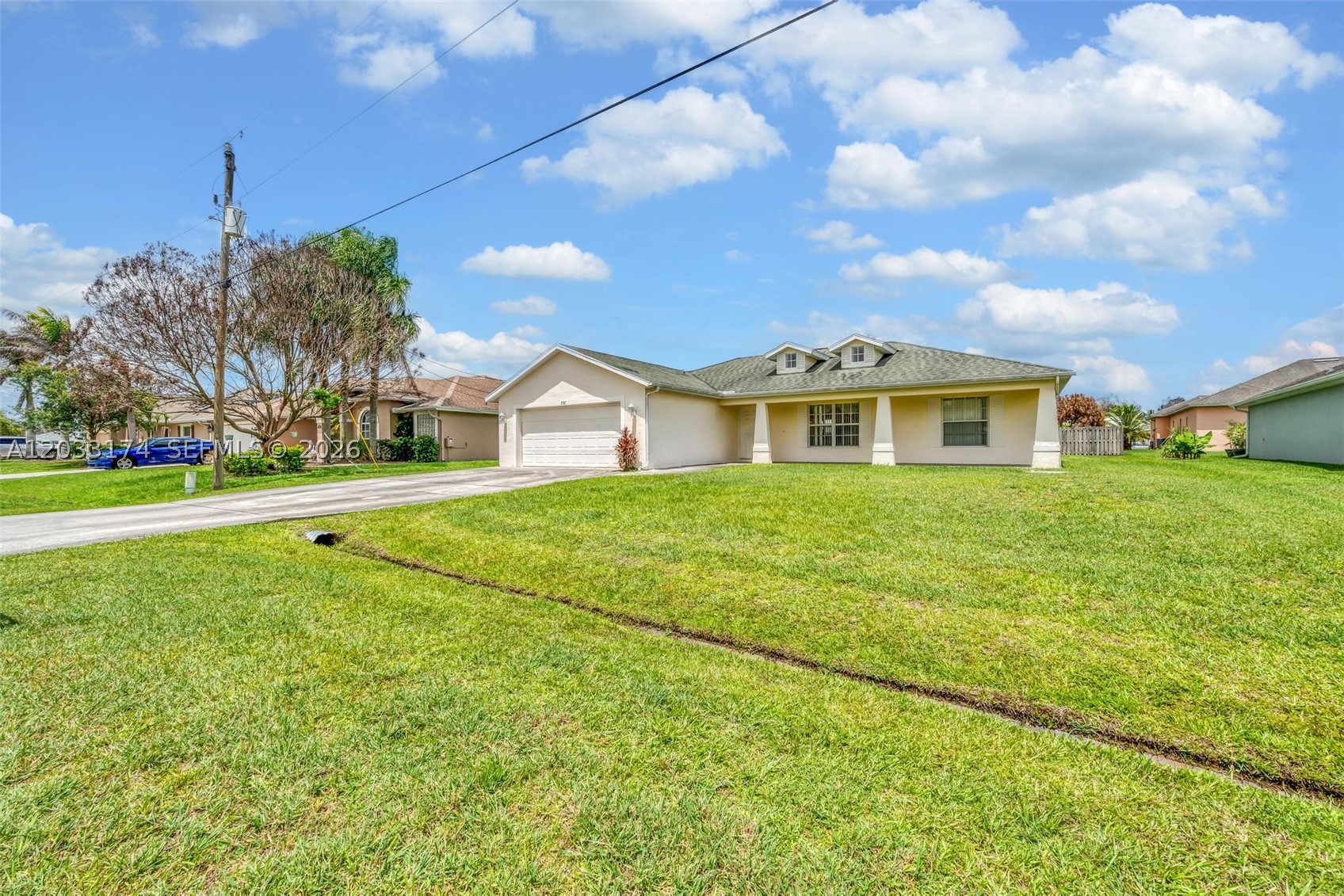 Turnkey opportunity in Port St. Lucie. This fully furnished 3-bedroom, 2-bathroom home offers 1,560 square feet of comfortable living space, ready for immediate occupancy. The open layout flows easily between living and entertaining areas, with a private primary suite and two additional bedrooms suited for guests, a home office, or flex space.
The standout feature is the private in-ground pool and screened lanai, delivering classic Florida indoor-outdoor living year-round. Sold fully furnished, this property is move-in ready and well positioned for use as a primary residence, seasonal retreat, or income-producing rental.
Conveniently located near shopping, dining, golf, and Treasure Coast beaches. Schedule your private showing today.