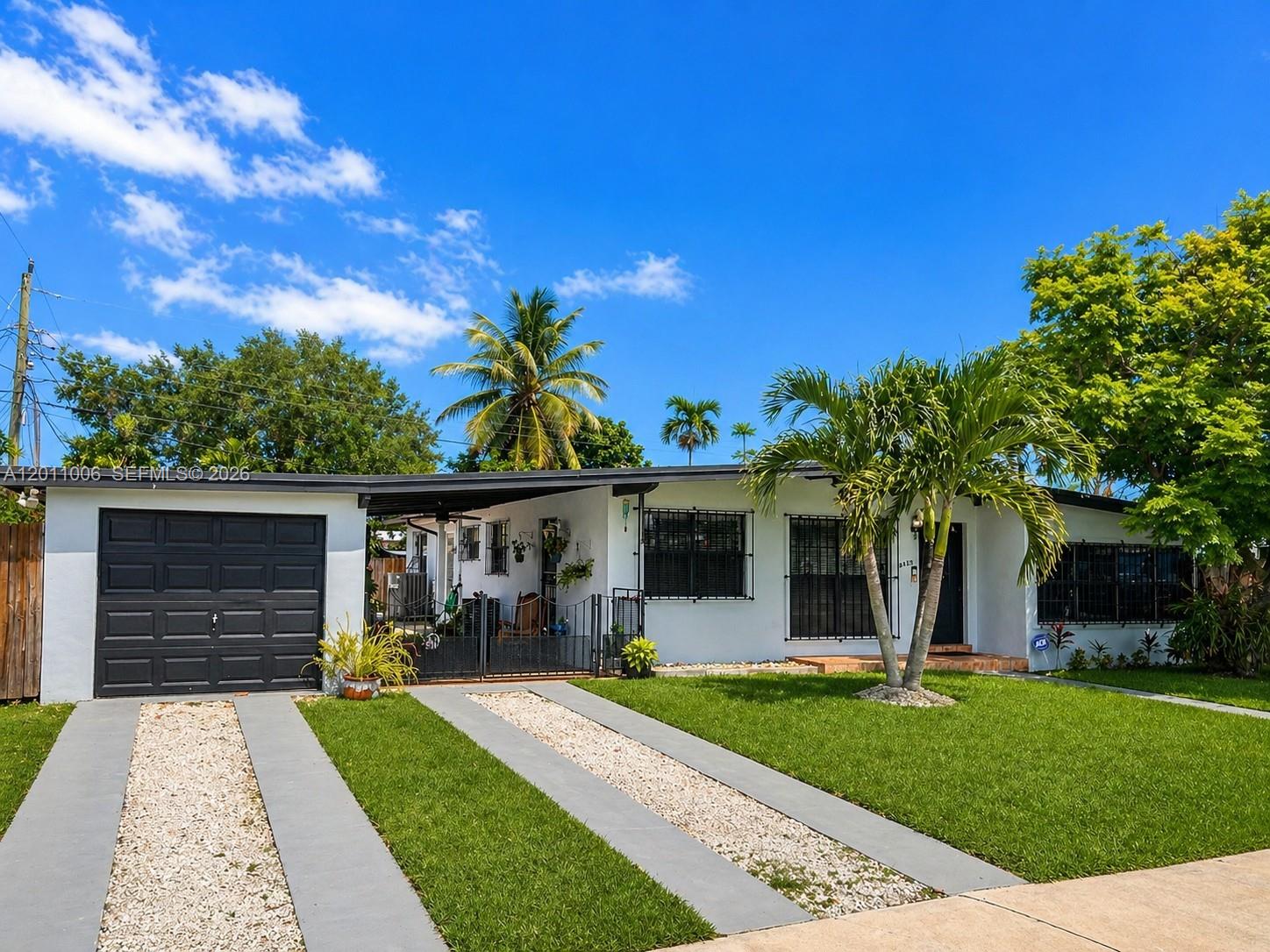 Property is recorded as a 3 bedroom, 2 bathroom in public records; seller states current layout functions as a 4 bedroom, 3 bathroom, offering additional space and flexibility. Features a spacious backyard with pool, ideal for entertaining. Roof replaced in 2025 and A/C approximately 5 years old (both per seller). Includes carport plus a one-car garage.