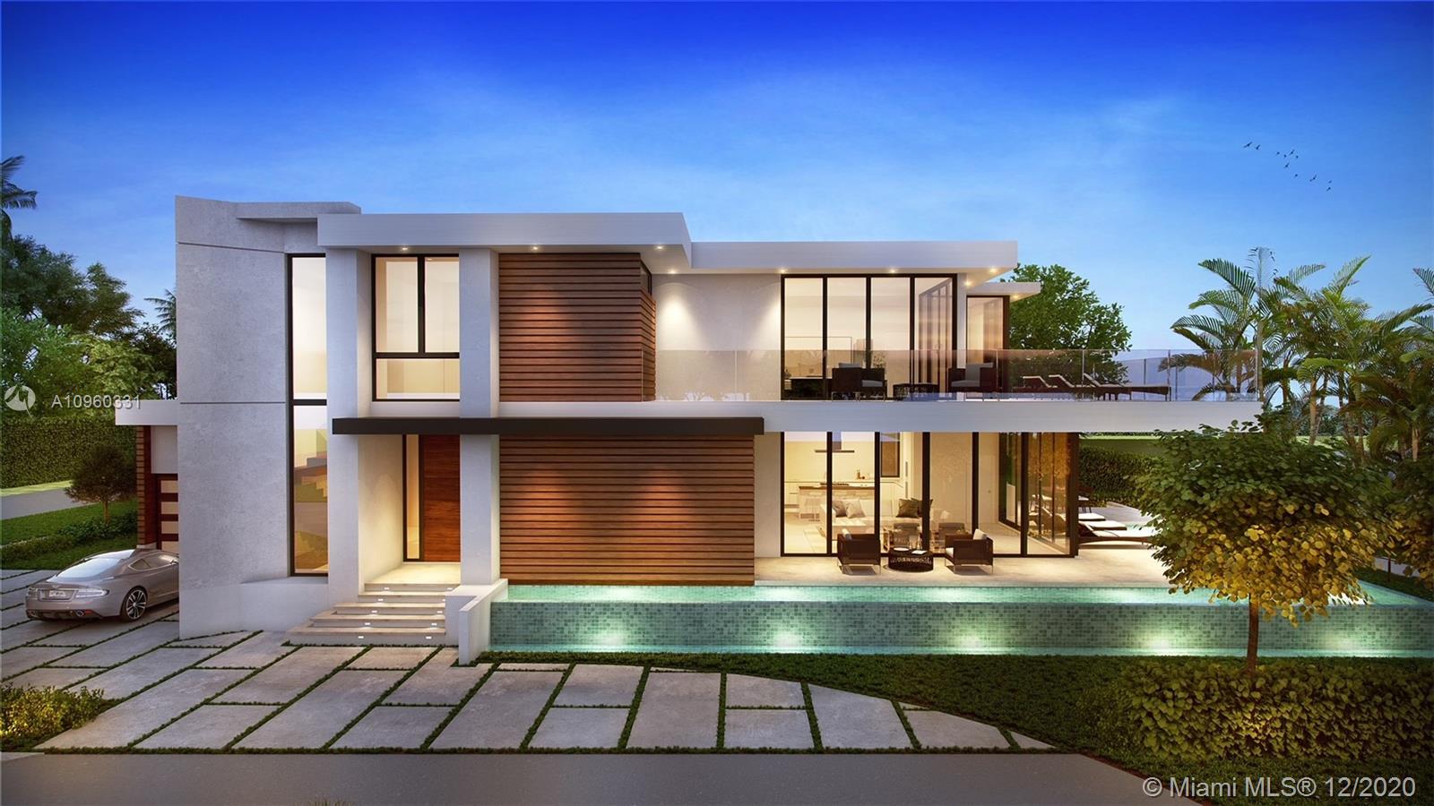 Overlooking Miami Beach’s exclusive LaGorce Country Club, this contemporary residence easily accommodates a large family in five bedroom suites, with architecturally breathtaking yet flexible spaces to live and entertain. Custom Italian cabinetry, and both wood and porcelain floors, add to the chic ambiance. Through retractable glass ESW doors, the wrap-around infinity pool is the signature feature of the home, while the panoramic fairway views speak for themselves. Upstairs, the generous master suite contains a dressing room and sprawling bath, leading to an extra-deep terrace with views that only exceed those downstairs. A great family neighborhood surrounding the club, LaGorce is a beautiful residential setting just removed from the center of Miami Beach.