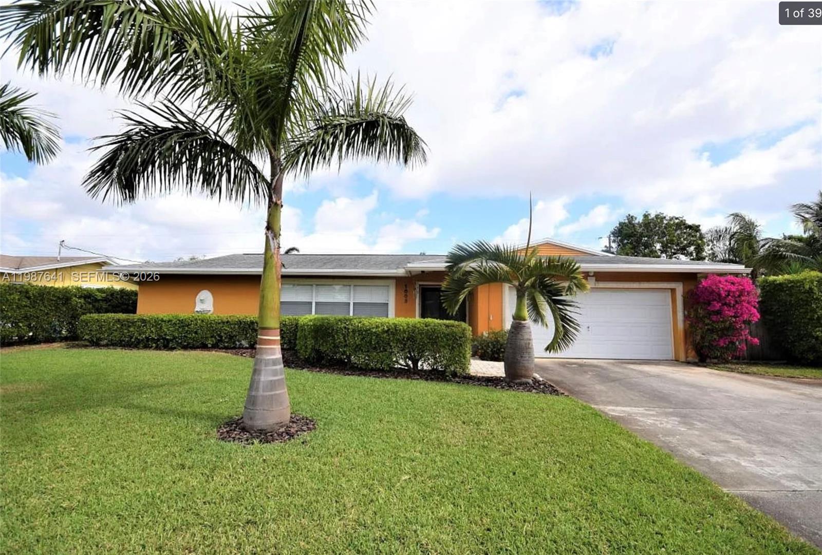 Welcome to your private South Florida oasis! This beautiful and spacious home at 1003 SW 24th Avenue in Boynton Beach offers the perfect blend of comfort, style, and convenience—situated on a desirable corner lot with no HOA.

Step outside and enjoy a heated saltwater pool surrounded by lush privacy hedges and a brand-new fence, creating your own serene retreat. The expansive property includes a 6-car driveway and an additional 2,600 sq ft side lot, offering ample space for entertaining, storing recreational vehicles, or future possibilities.

Inside, the home showcases elegant slate floors and crown molding throughout, complemented by a built-in bar—perfect for hosting guests. Peace of mind comes standard with hurricane-impact windows and doors, a solar roof for energy efficiency, and all-new plumbing pipes. A full sprinkler system keeps the landscaping lush year-round.

Ideally located just 1.5 miles from the beach, this home is also minutes from downtown, the Florida Turnpike, and conveniently close to Delray Beach and West Palm Beach—placing shopping, dining, and entertainment right at your fingertips.

This is a rare opportunity to own a move-in-ready home with premium upgrades, exceptional outdoor space, and unbeatable location—schedule your showing today!