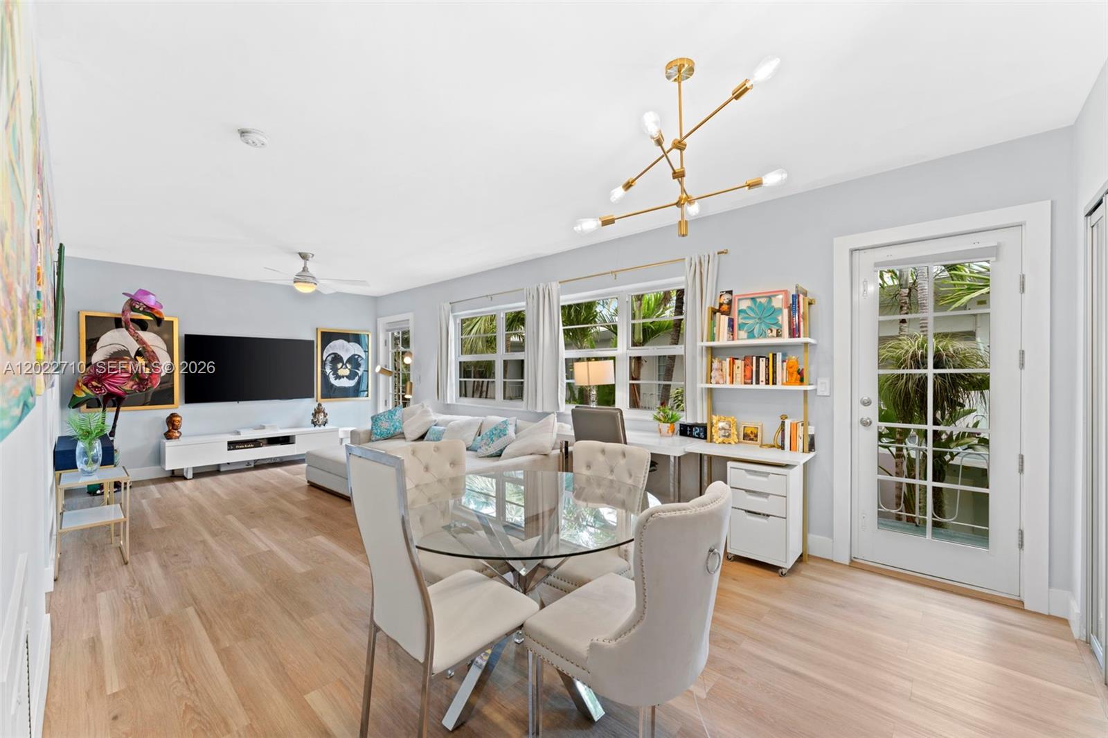 Beautifully remodeled 1-bedroom, 1-bath residence in the charming and historic Mansfield Park in the heart of Miami Beach. Spacious and sun-filled, this unit has been completely renovated with high-end finishes throughout — no detail was spared. Features include beautiful wood floors, impact windows and doors, central A/C, and a designer kitchen with custom dark wood cabinetry, quartz countertops, and high-end stainless steel appliances.
Beautifully maintained Art Deco building with a charming tropical courtyard perfect for relaxing. Excellent Miami Beach location just blocks from the beach, Lincoln Road, restaurants, shops, and Flamingo Park. Ample street parking nearby.